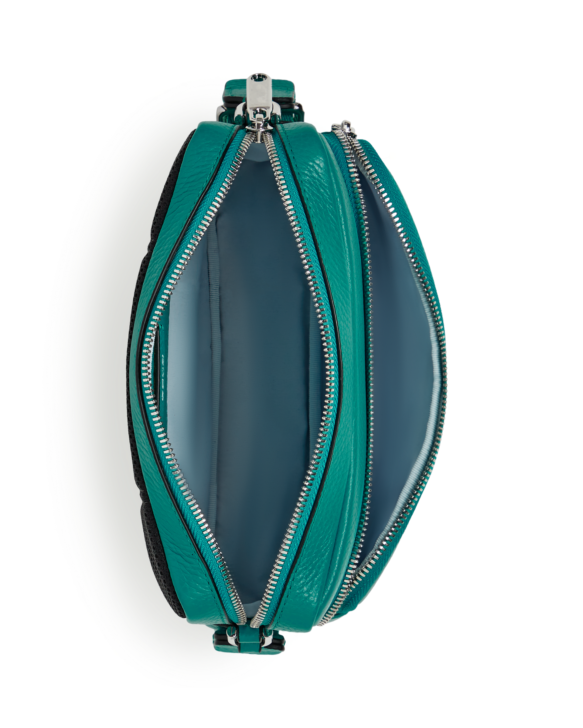 ECCO Camera Bag Pebbled レザーカメラバッグ | グリーン