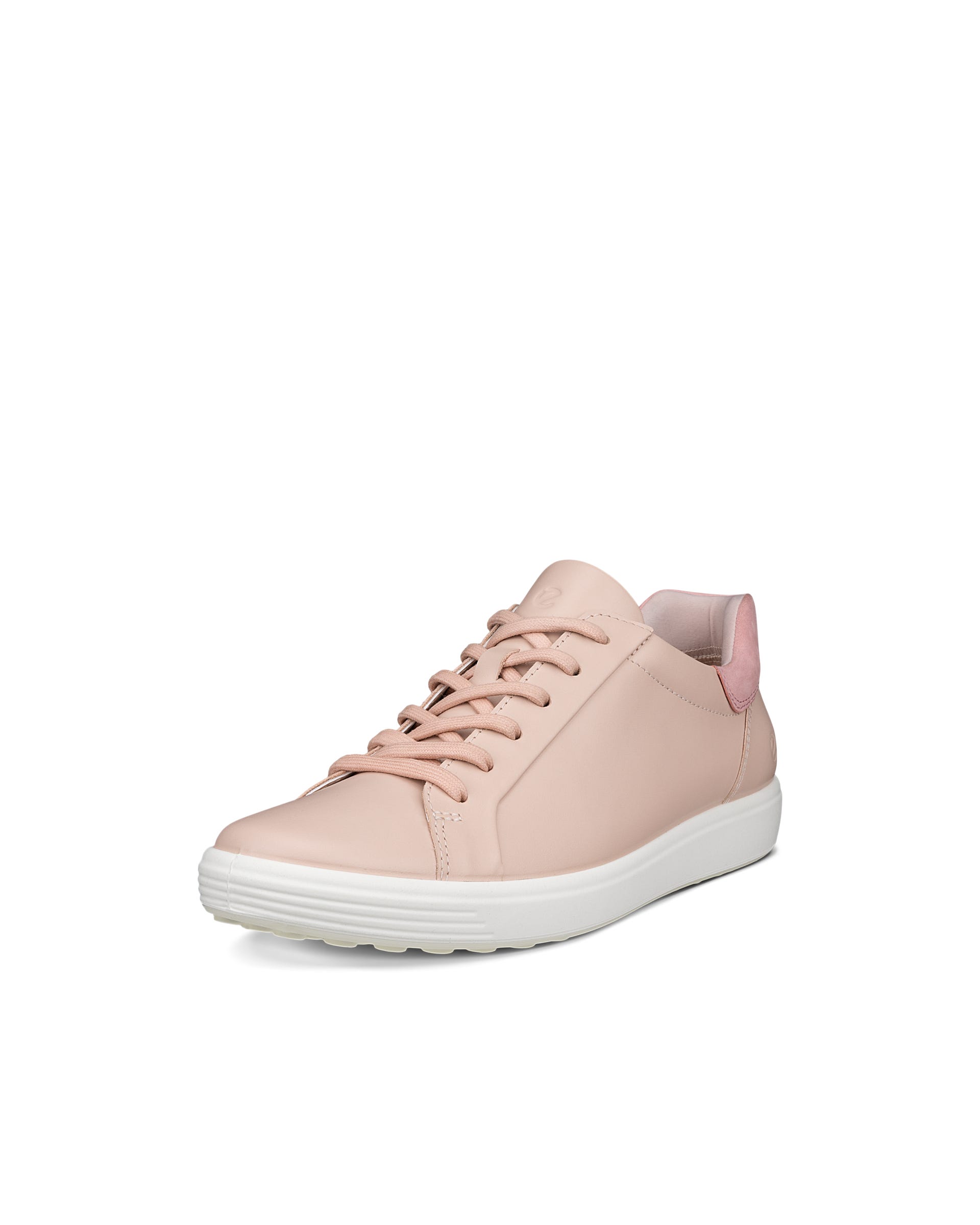ECCO® Soft 7 Damen Ledersneaker - Rosa - Main