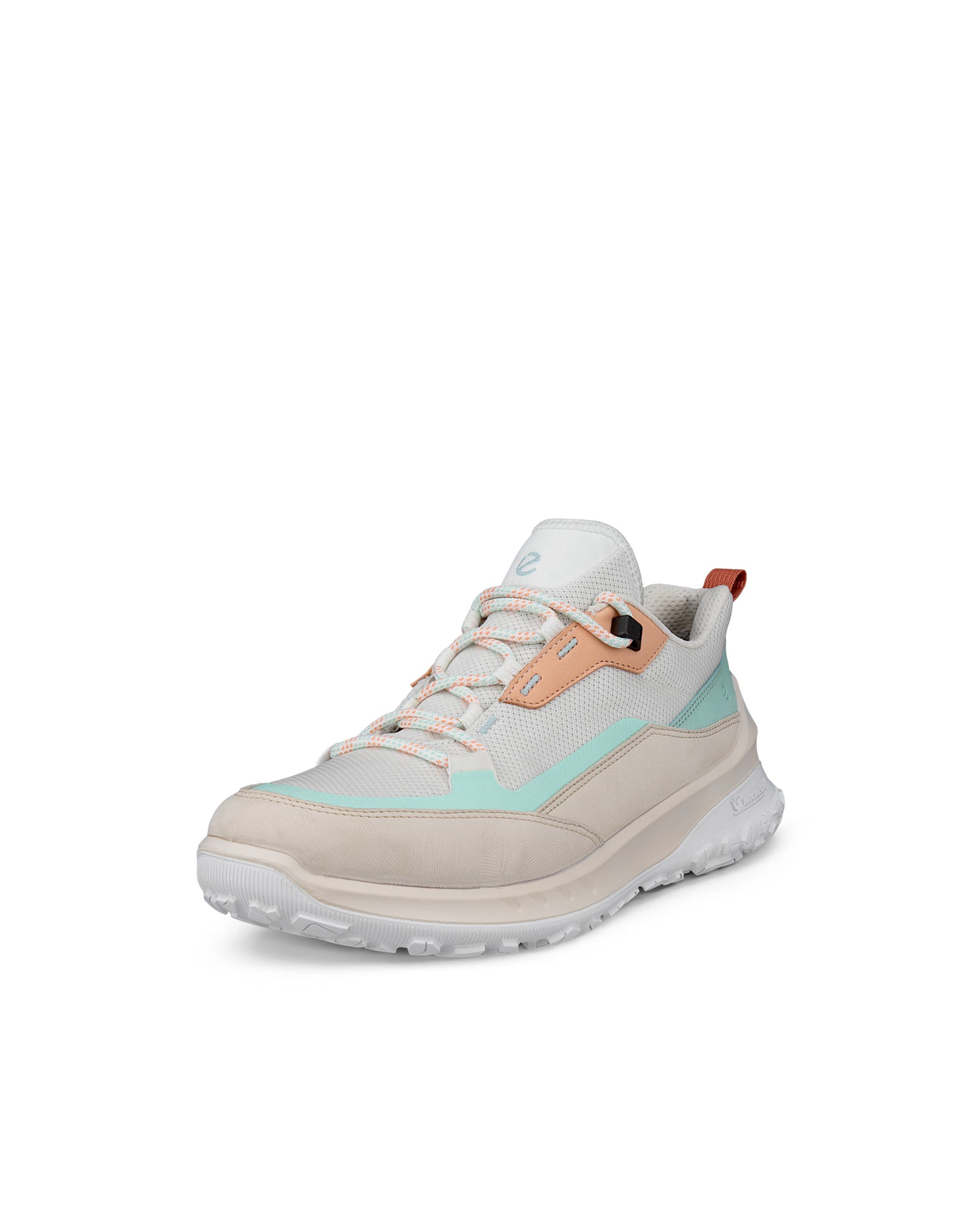 Dámská nubuková voděodolná turistická obuv ECCO® ULT-TRN - Bílá - Main