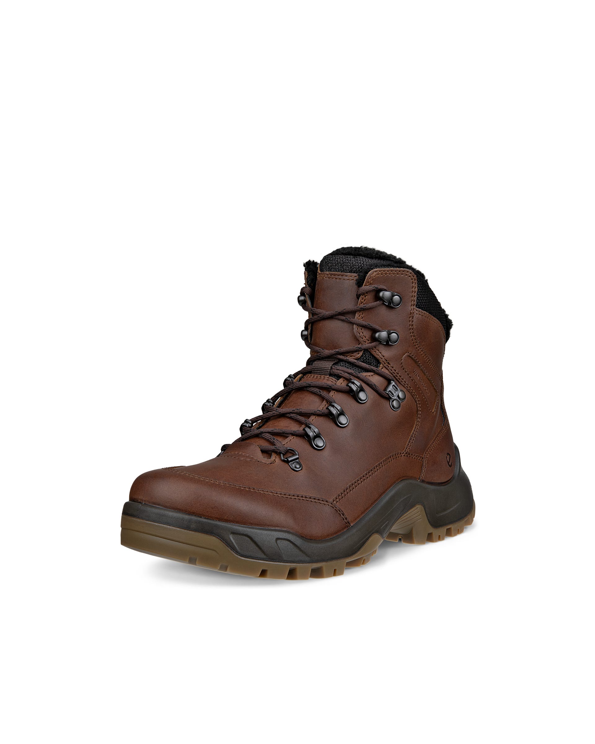 Men's ECCO® Offroad Leather Waterproof Boot Brown