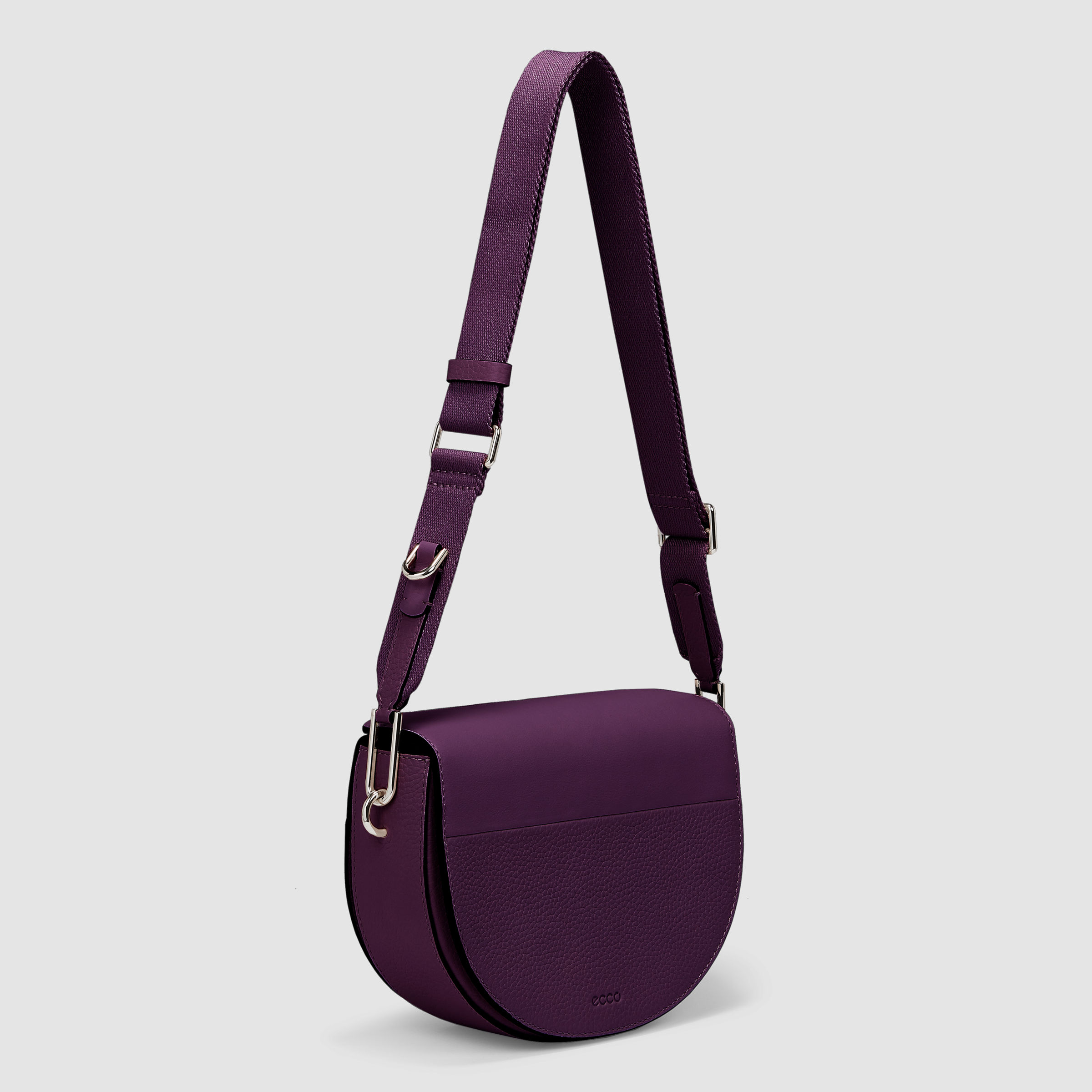 ECCO® Weeble Leather Crossbody Bag | Black ECCO® Weeble Leather Crossbody Bag | Black