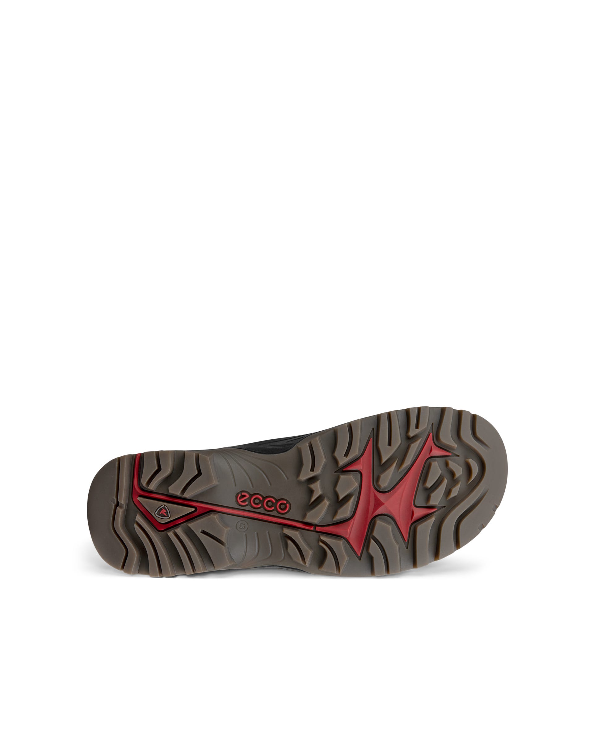 Men's ECCO® Offroad Nubuck Waterproof Mid-Cut Outdoor Boot | Brown