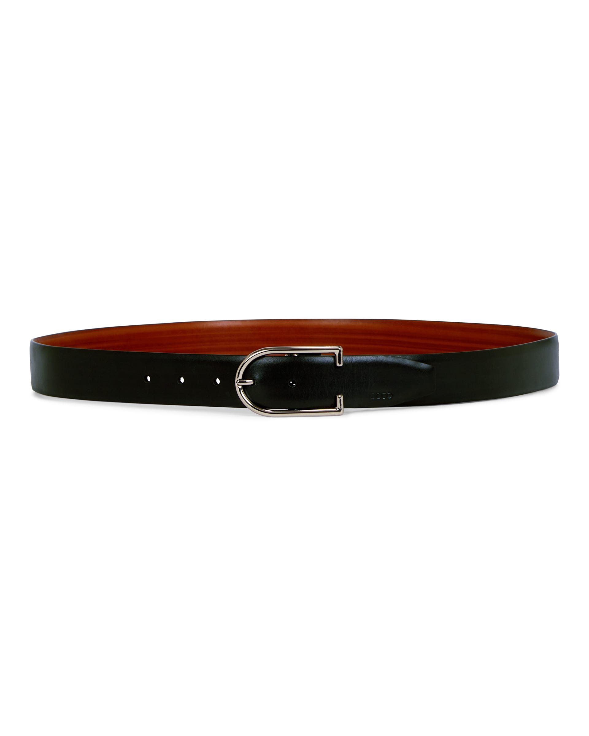 ECCO Belts Formal Reverse メンズ リバーシブルレザーベルト - ブラック - Main