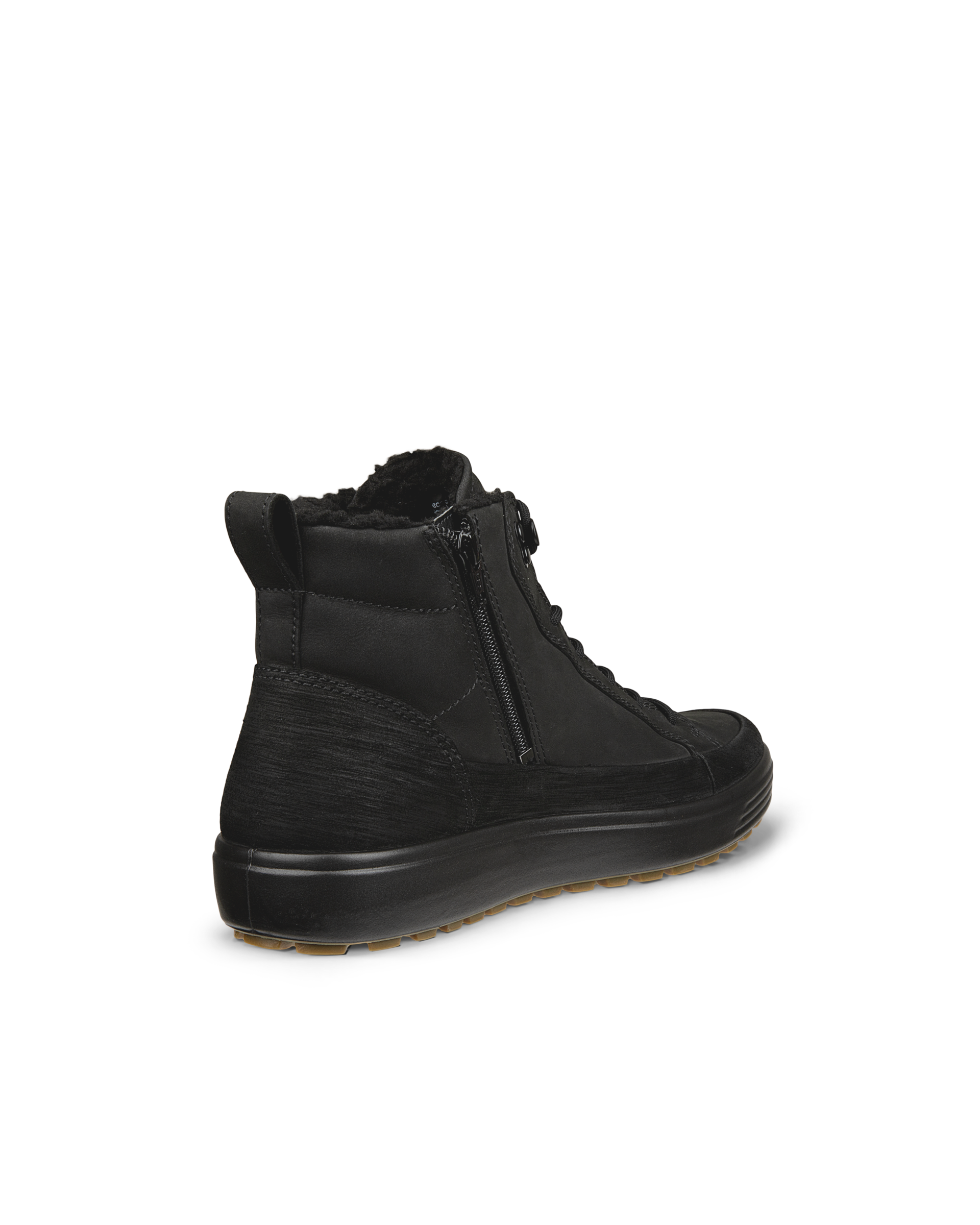 ECCO Gore-Tex Soft 7 Waterproof Leather Boots Mens 10-10.5 EU 44 Titanium Black Men main image 3
