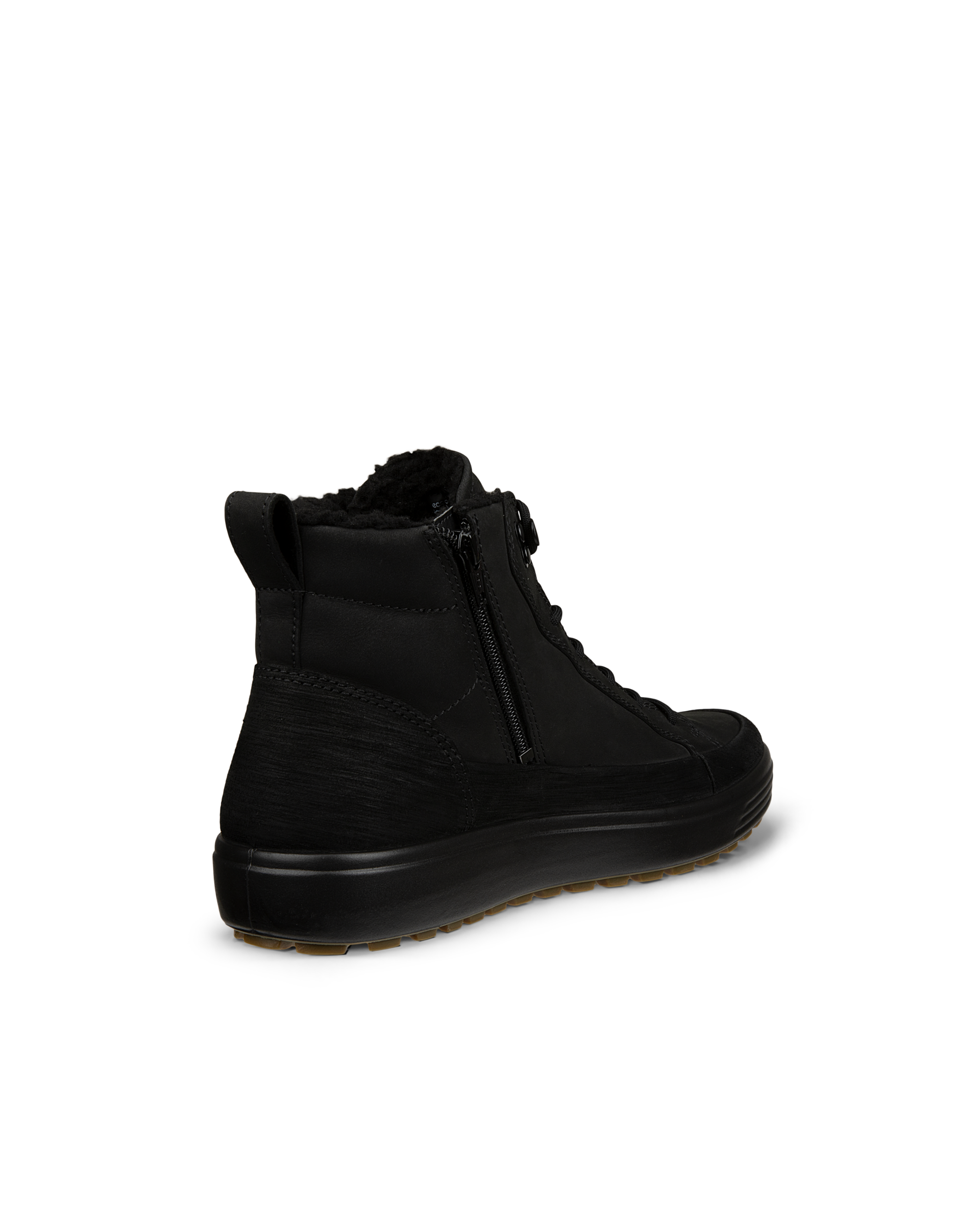 ECCO® Soft 7 Tred Herren Halbhoher Stiefel aus Leder mit Gore-Tex - Schwarz - Back