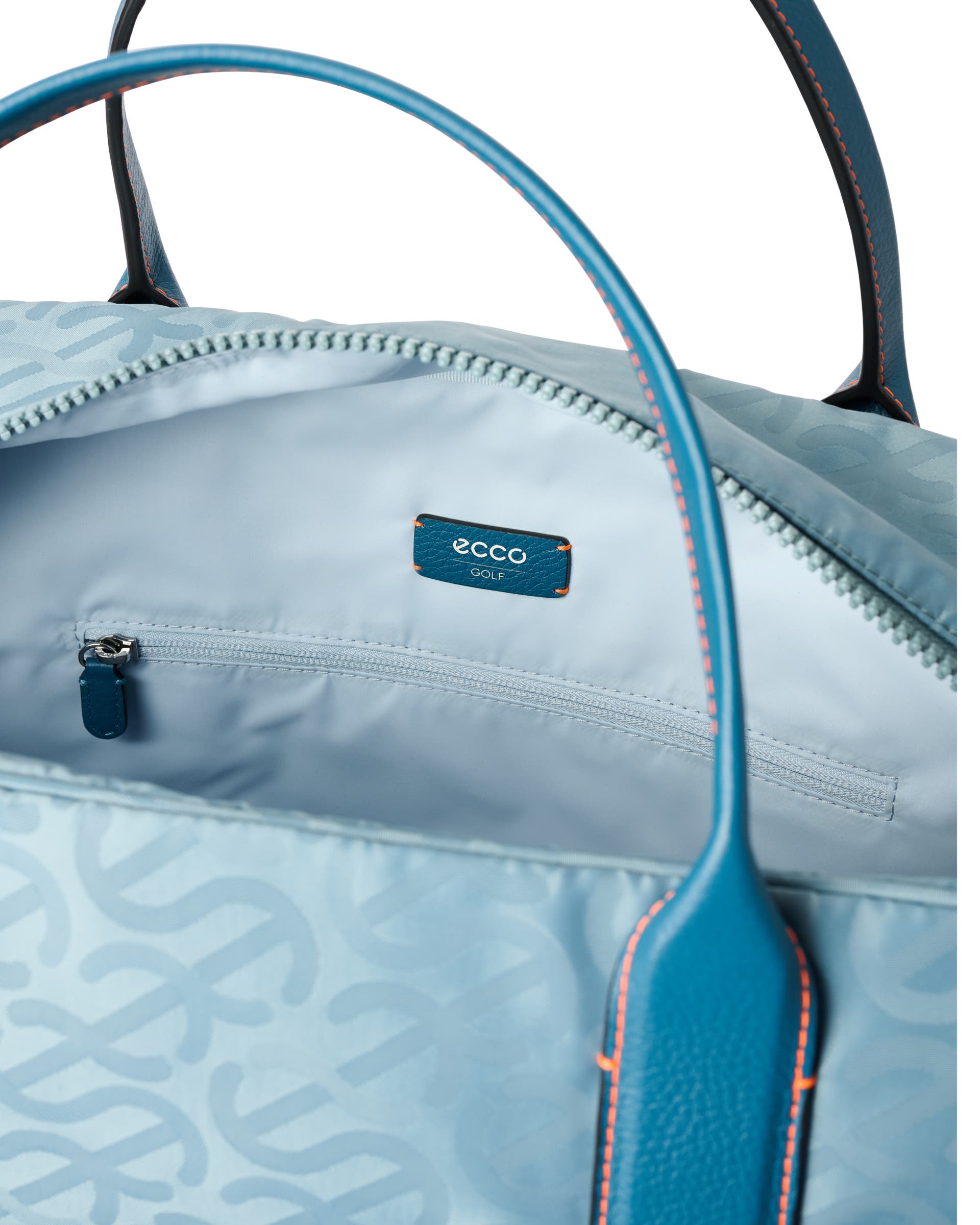 ECCO® GOLF BOSTON E WAVE sac de voyage en cuir - Gris - Inside