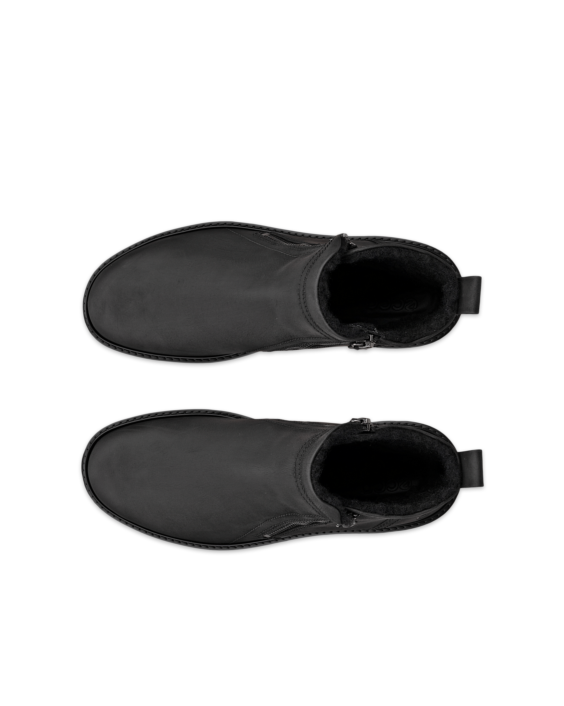 ECCO® Turn Ankelkänga i nubuck med Gore-Tex herr - Svart - Top left pair
