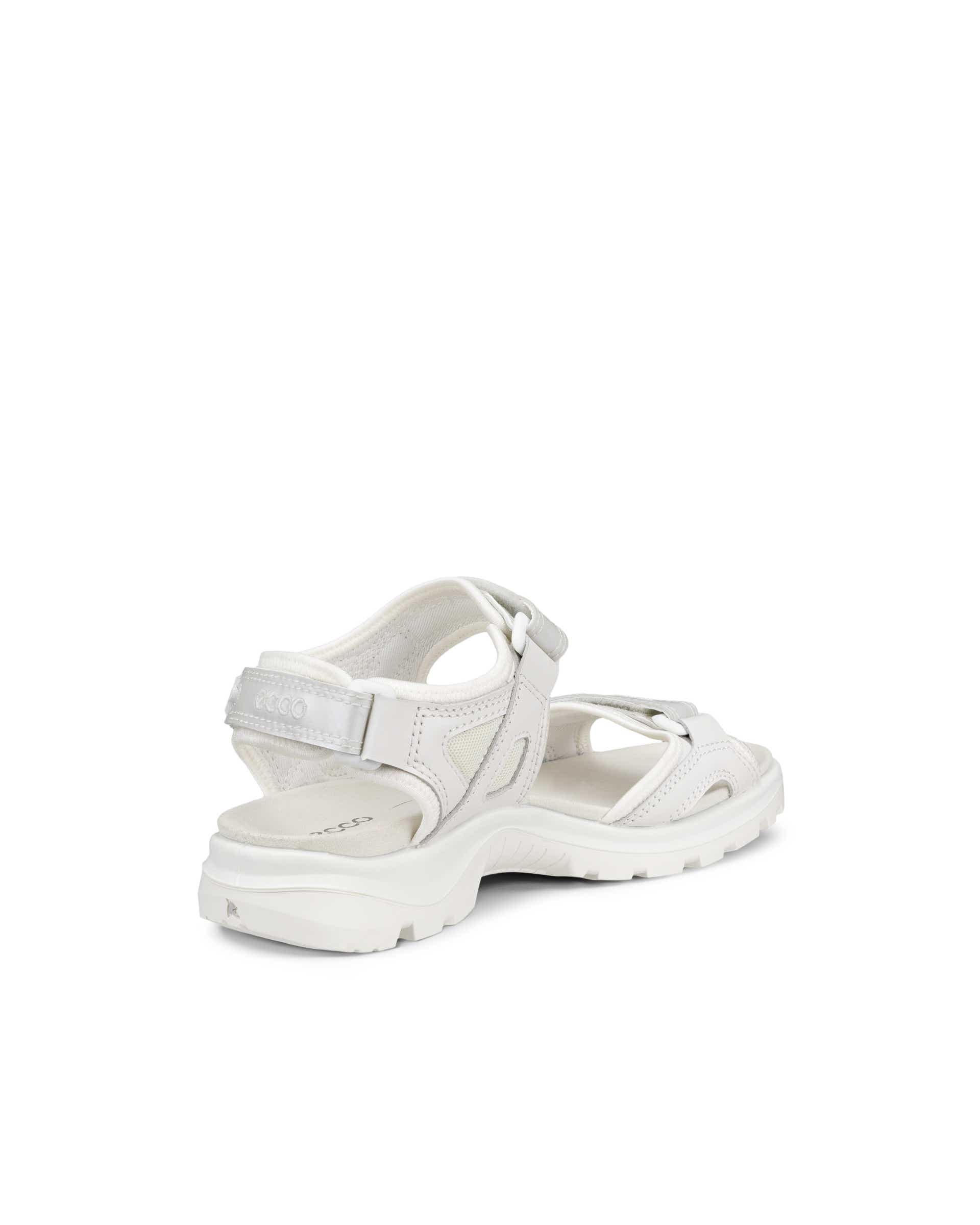 ECCO Women's Yucatan Sandals - White - Back