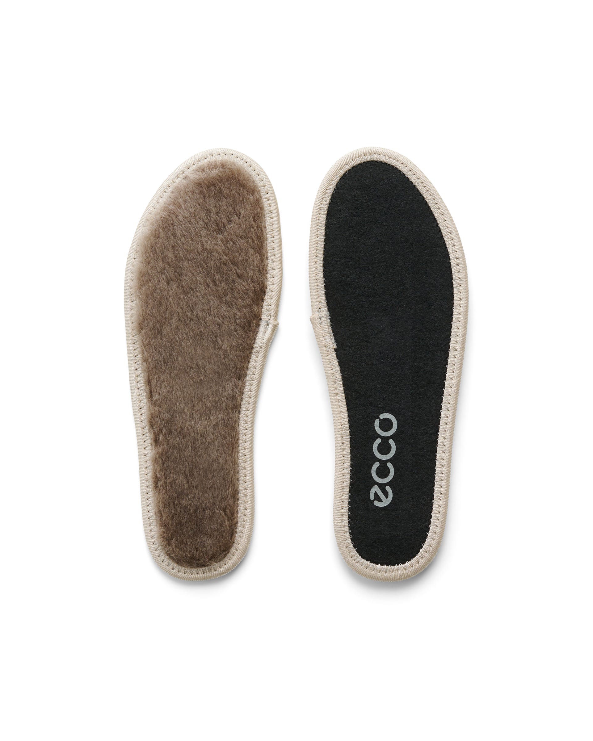 ECCO® Comfort Einlegesohle aus Lammfell - Beige - Detail-1