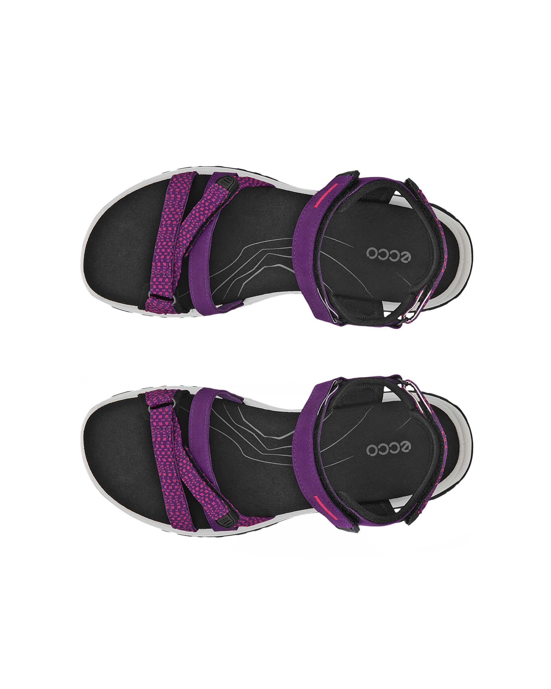 ECCO® Offroad Roam Sandal med två remmar nubuck dam - Lila - Top left pair