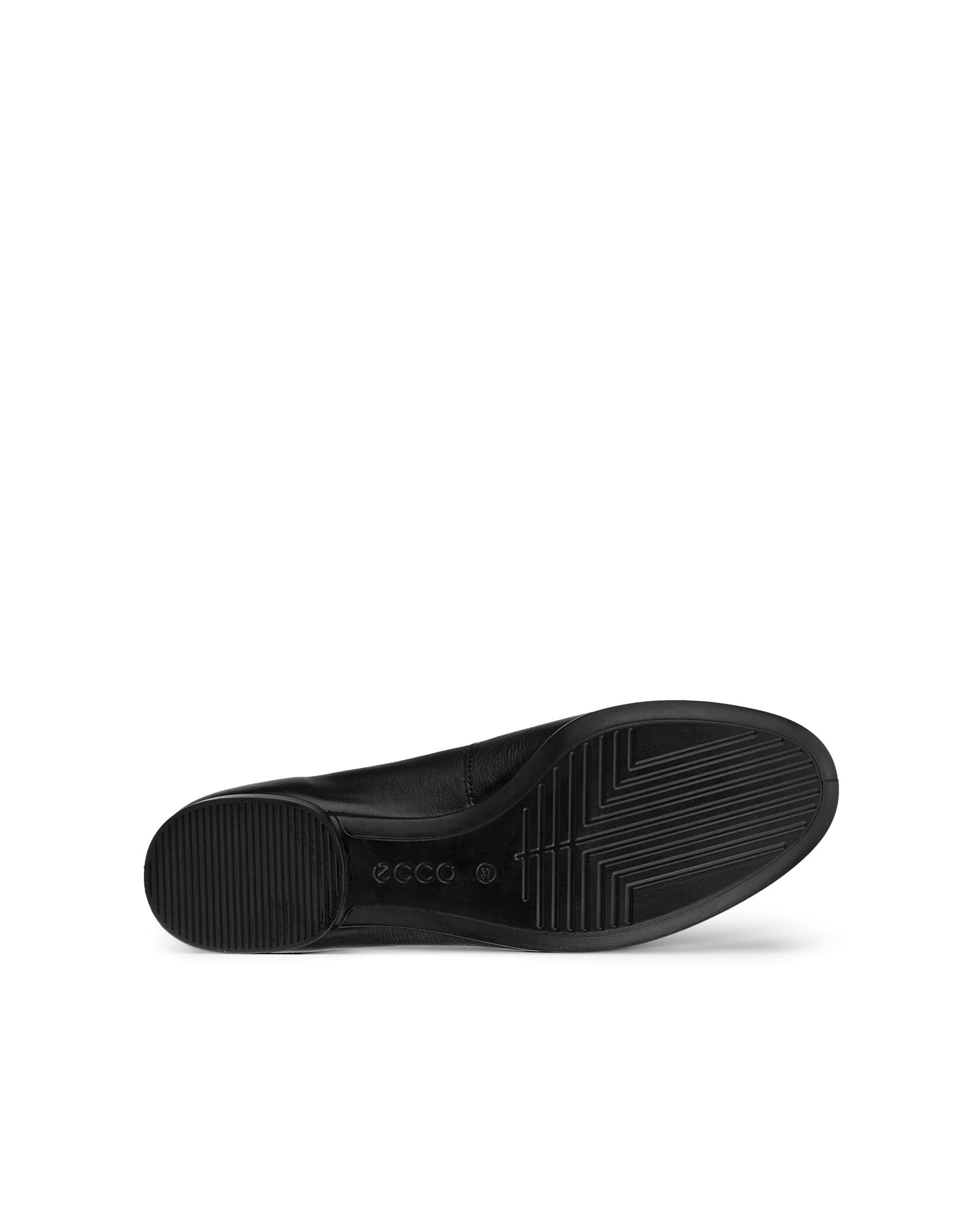 ECCO® Anine Ballerinasko skinn dam - Svart - Sole