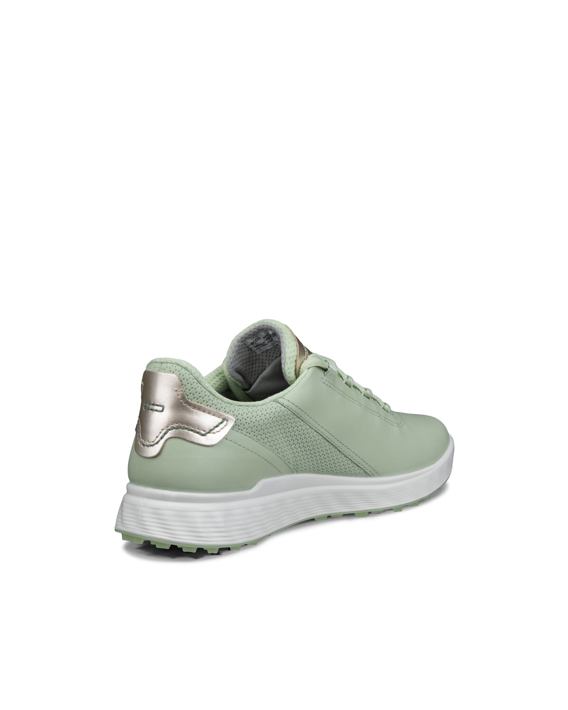 Zapatos golf impermeable de piel ECCO® Golf S-Casual para mujer - Verde - Back
