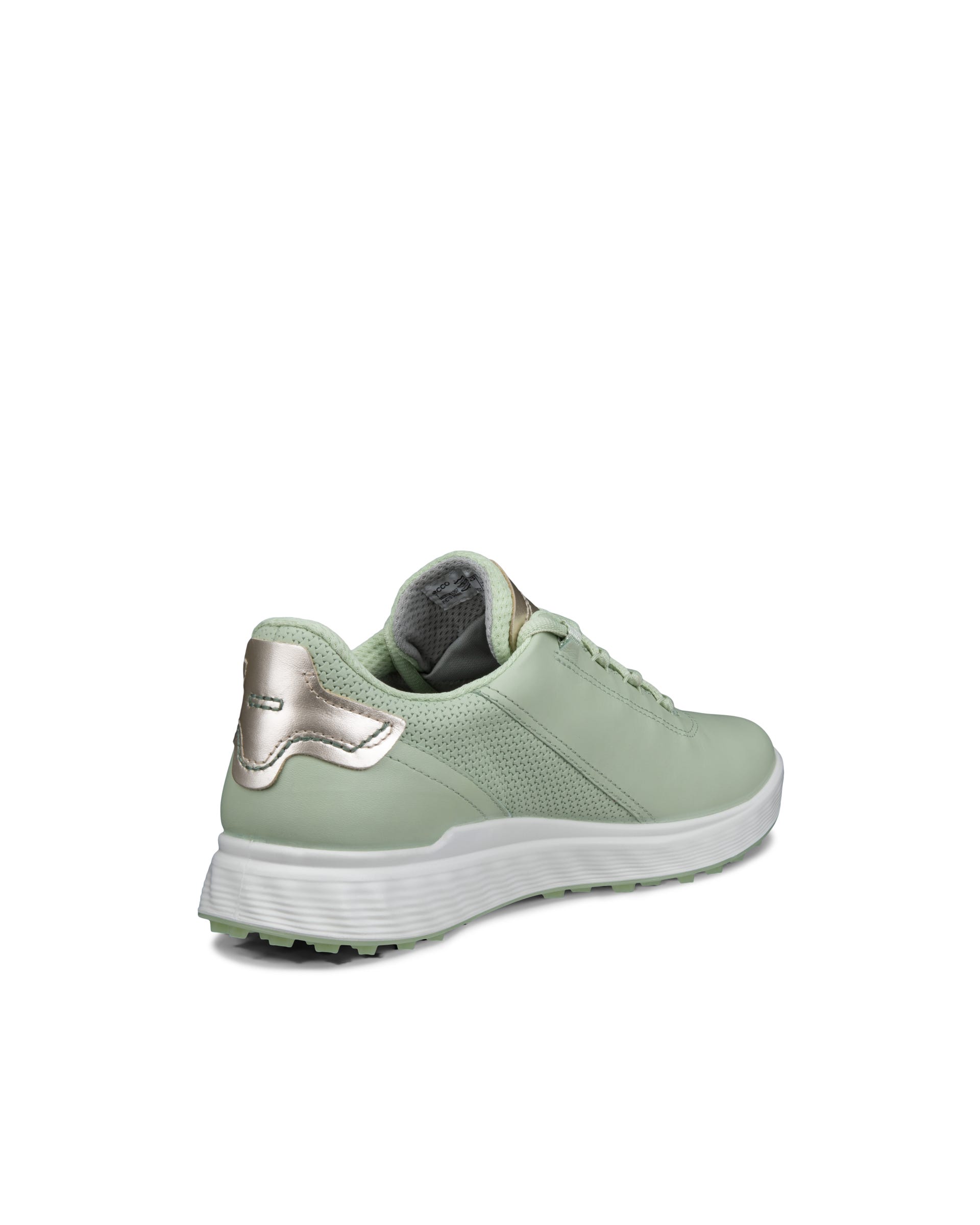 Zapatos golf impermeable de piel ECCO® Golf S-Casual para mujer - Verde - Back