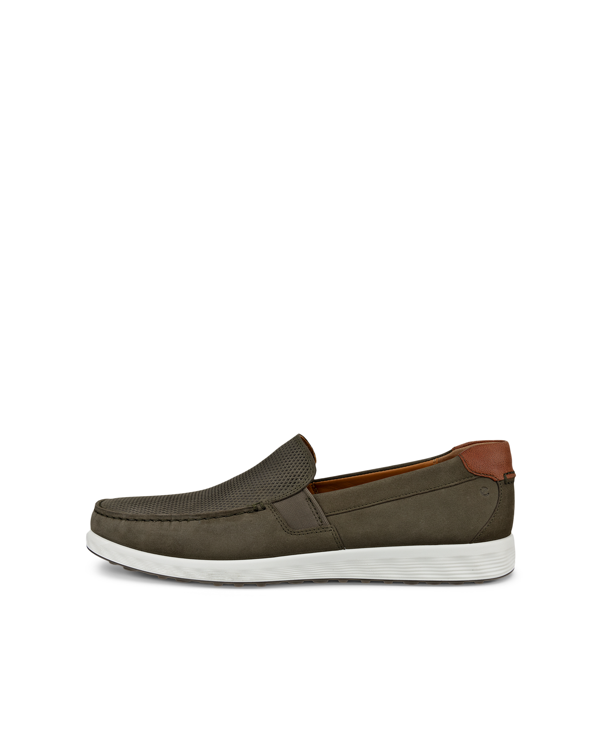 ECCO S LITE MOC - Herren Mokassins aus Nubukleder - Grün - 41