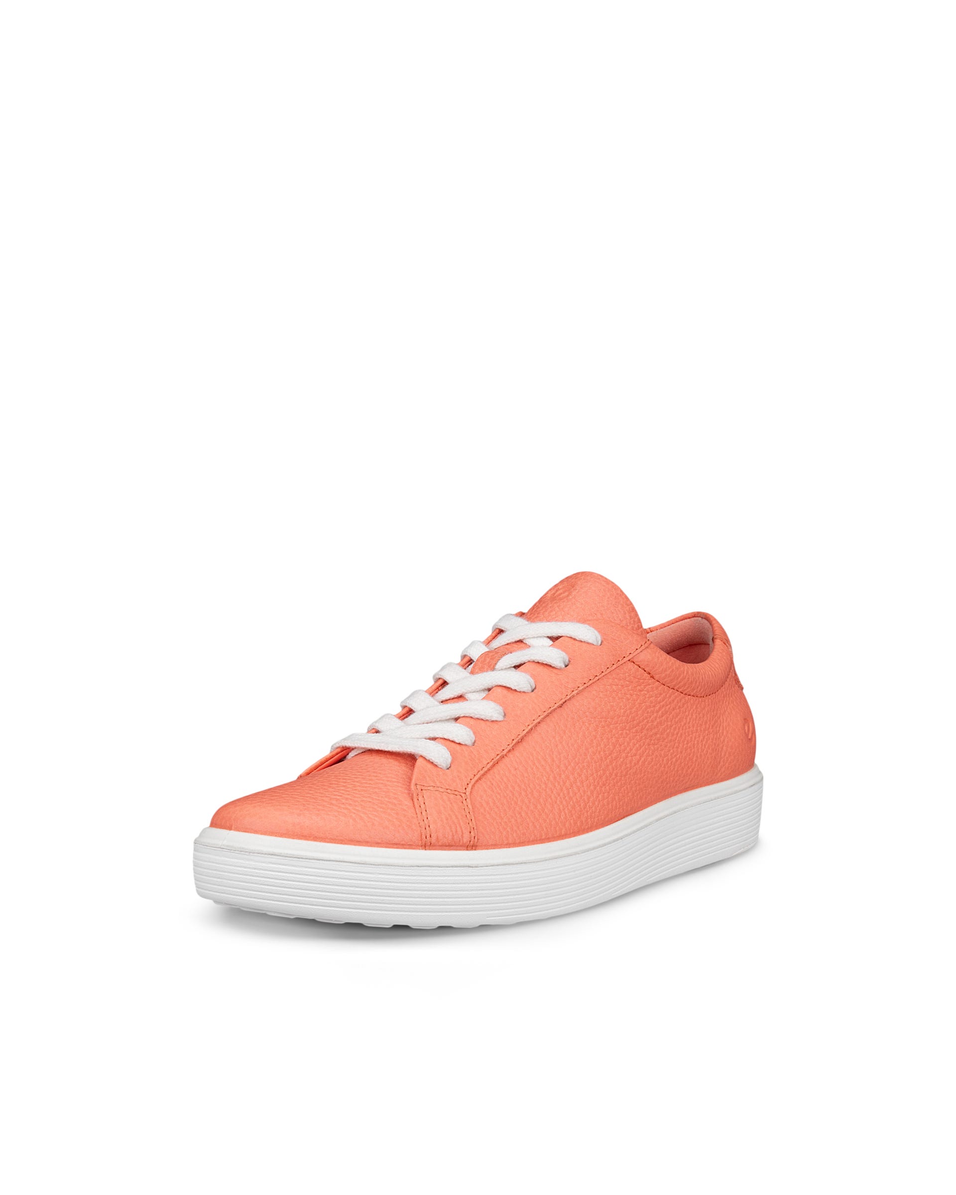 ECCO® Soft 60 Damen Ledersneaker - Orange - Main