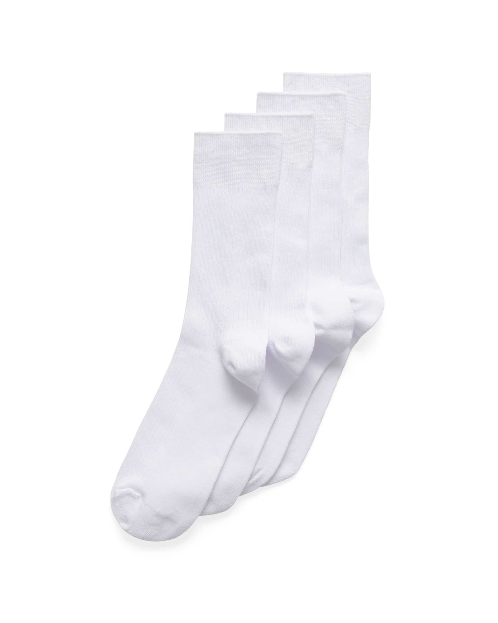 ECCO® Casual chaussettes unisex - Blanc - Main