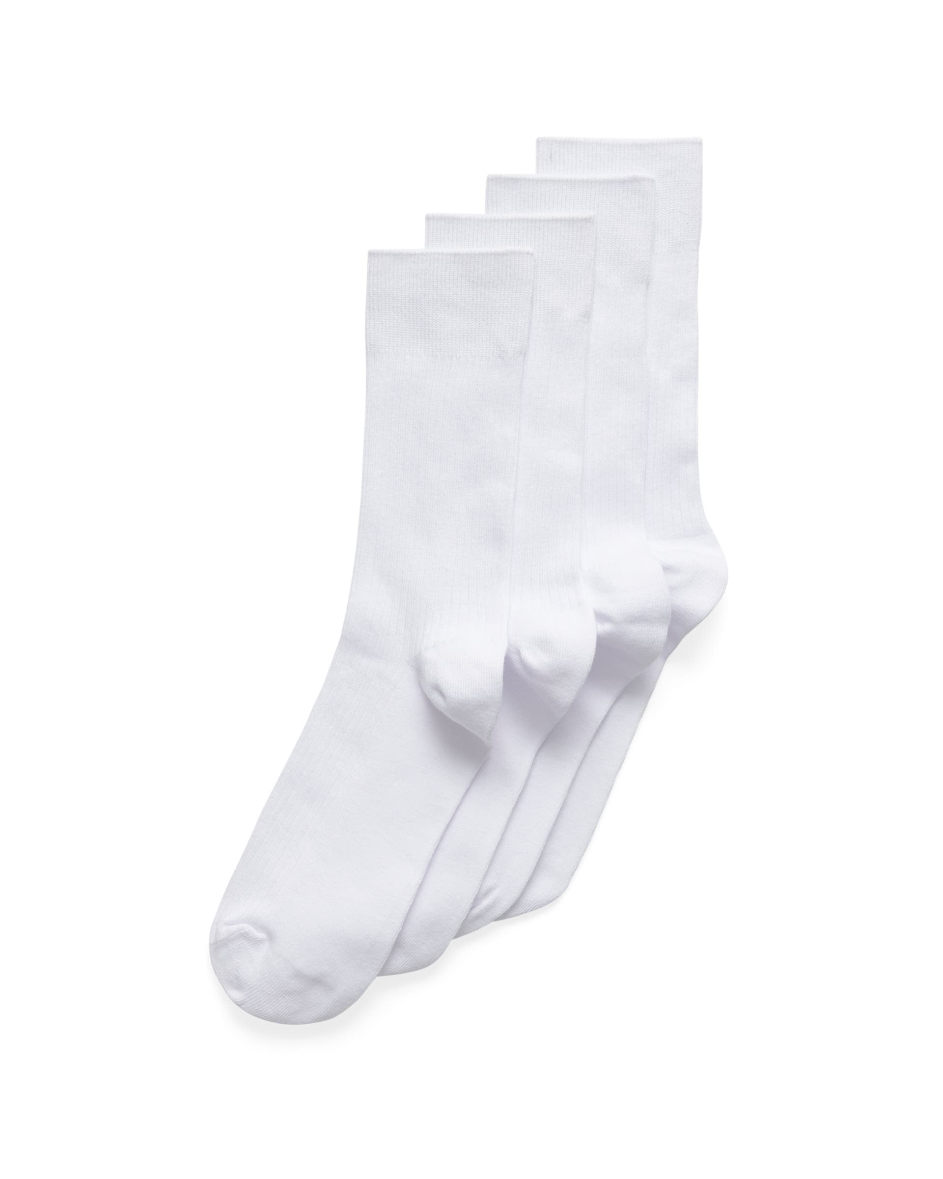 ECCO® Casual chaussettes unisex - Blanc - Main