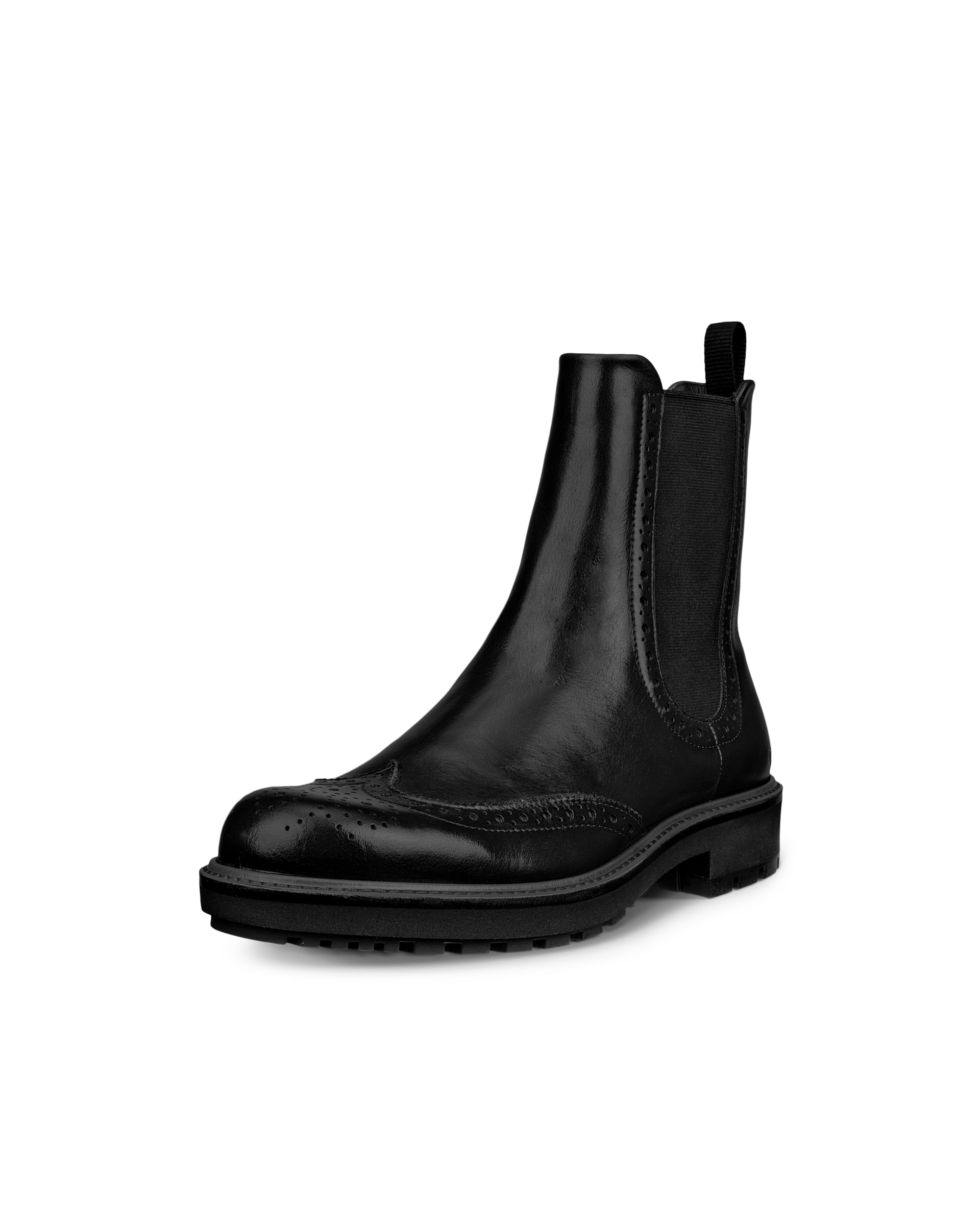 ECCO® METROPOLE OSLO dames leren Chelsea boot - Zwart - Main