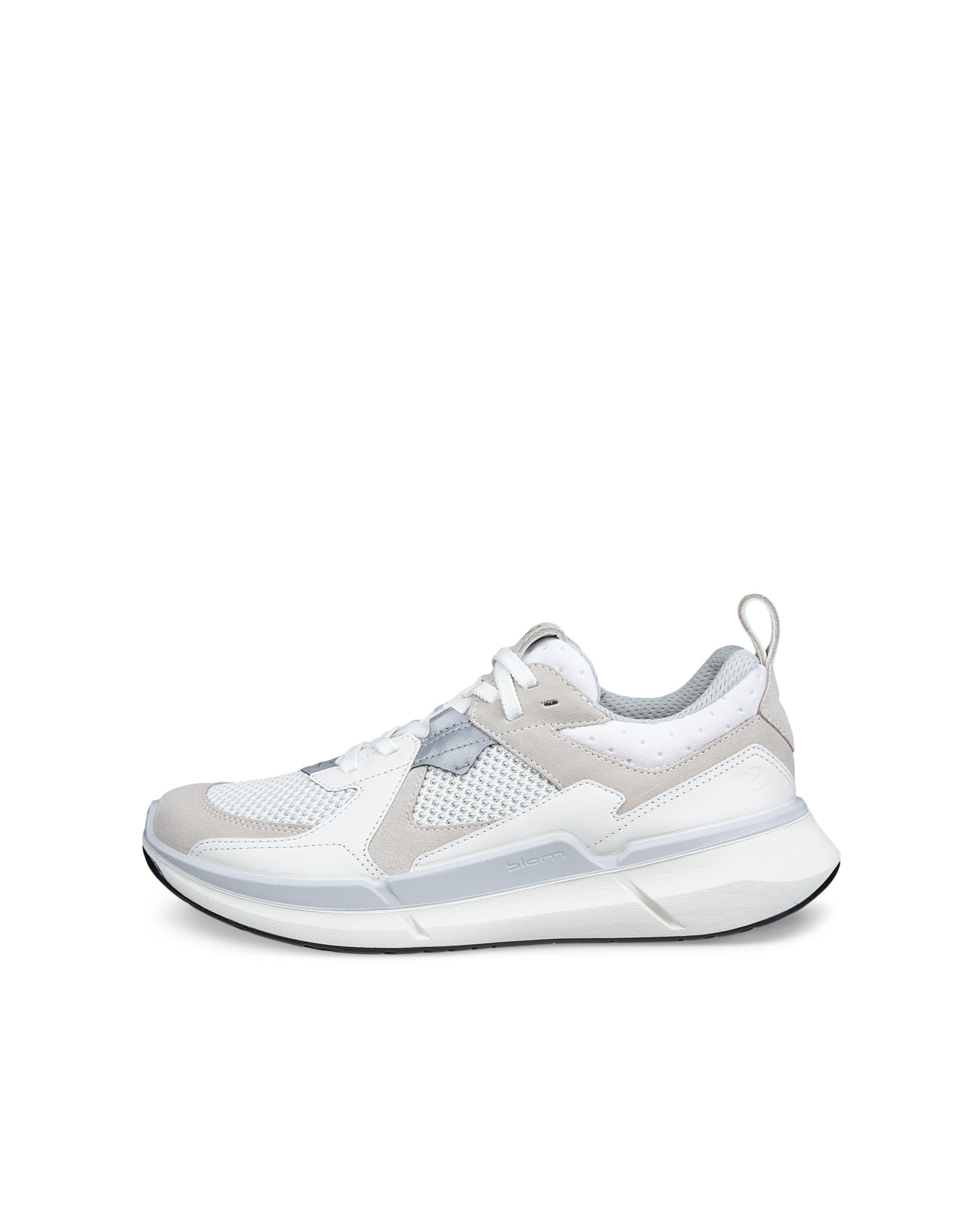 ECCO® Biom 2.0 Damen Sneaker aus Leder & Textil - Weiss - Outside