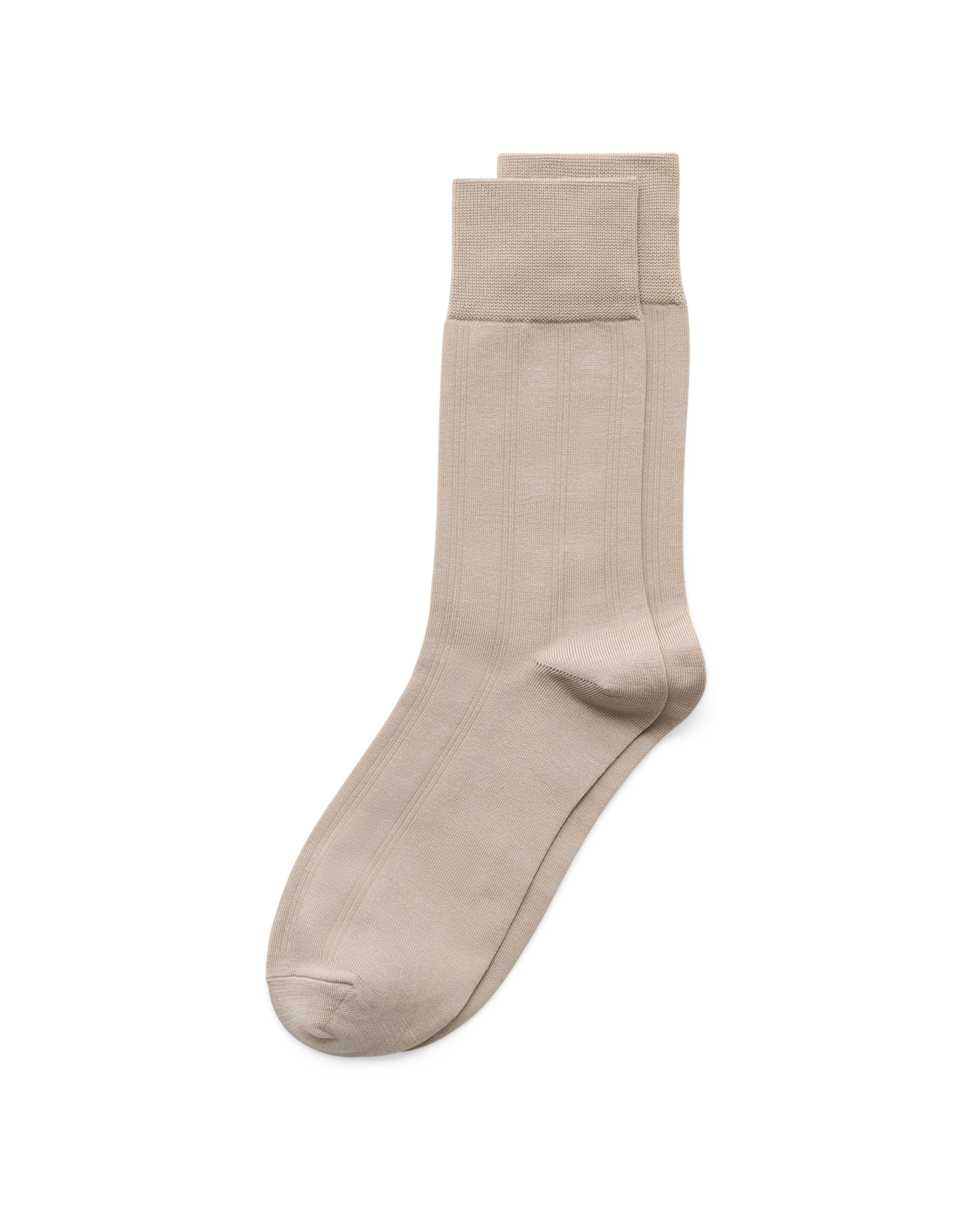ECCO Classic Men Ribbed Mid Cu — Beige