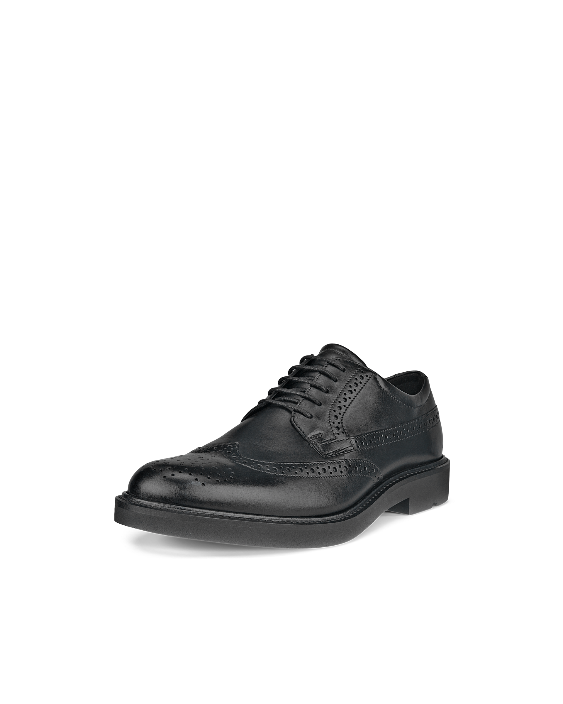 ECCO® Metropole London Herren Budapester aus Leder - Schwarz - Main