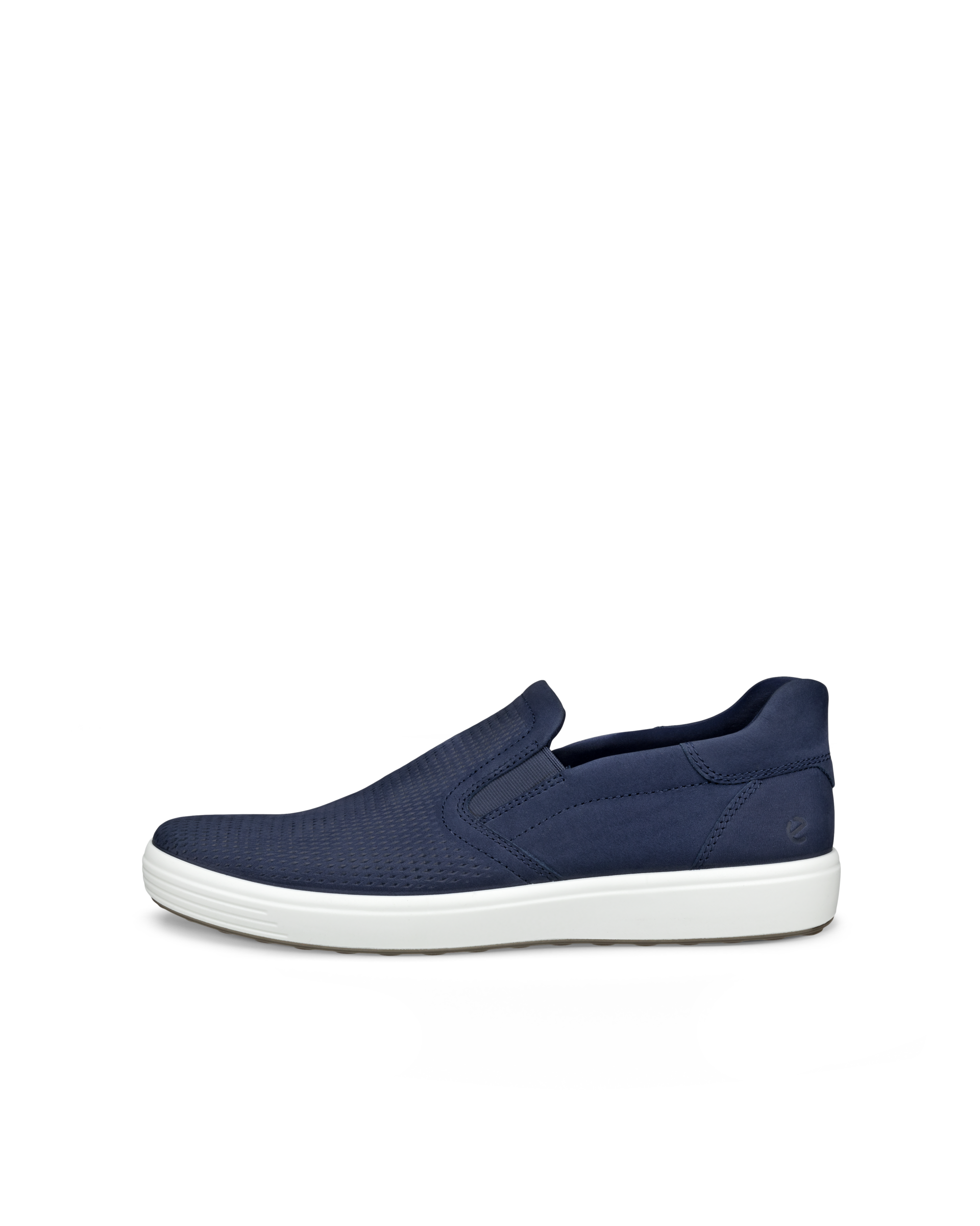 Men's ECCO® Soft 7 Nubuck Slip-In Shoe