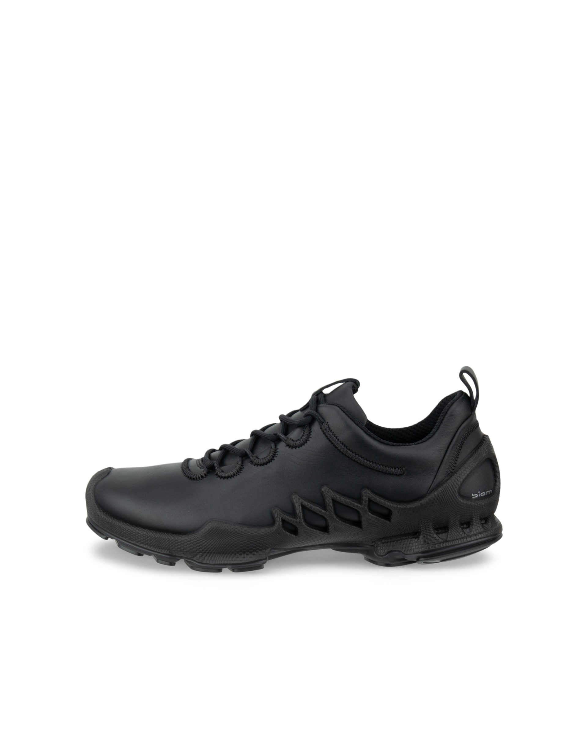 Women's ECCO® Biom AEX Leather Shoe - Black - Outside