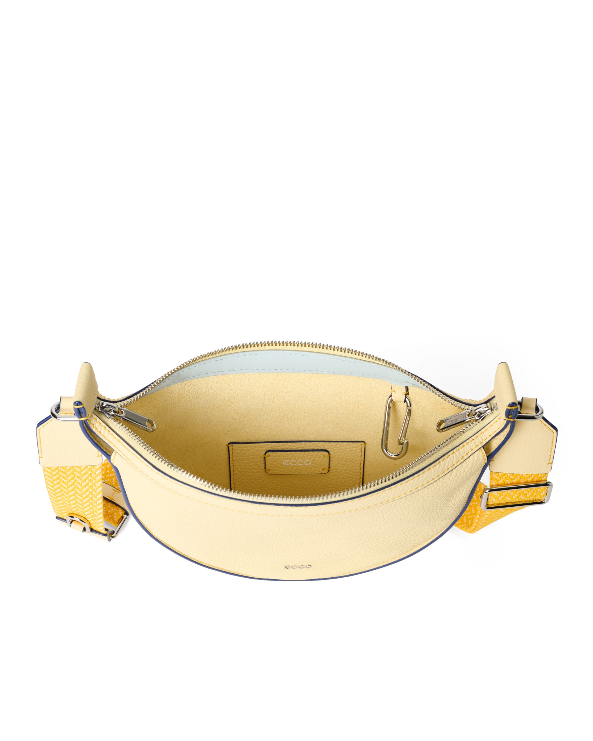 ECCO® Fortune Umhängetasche aus Leder - Gelb - Inside