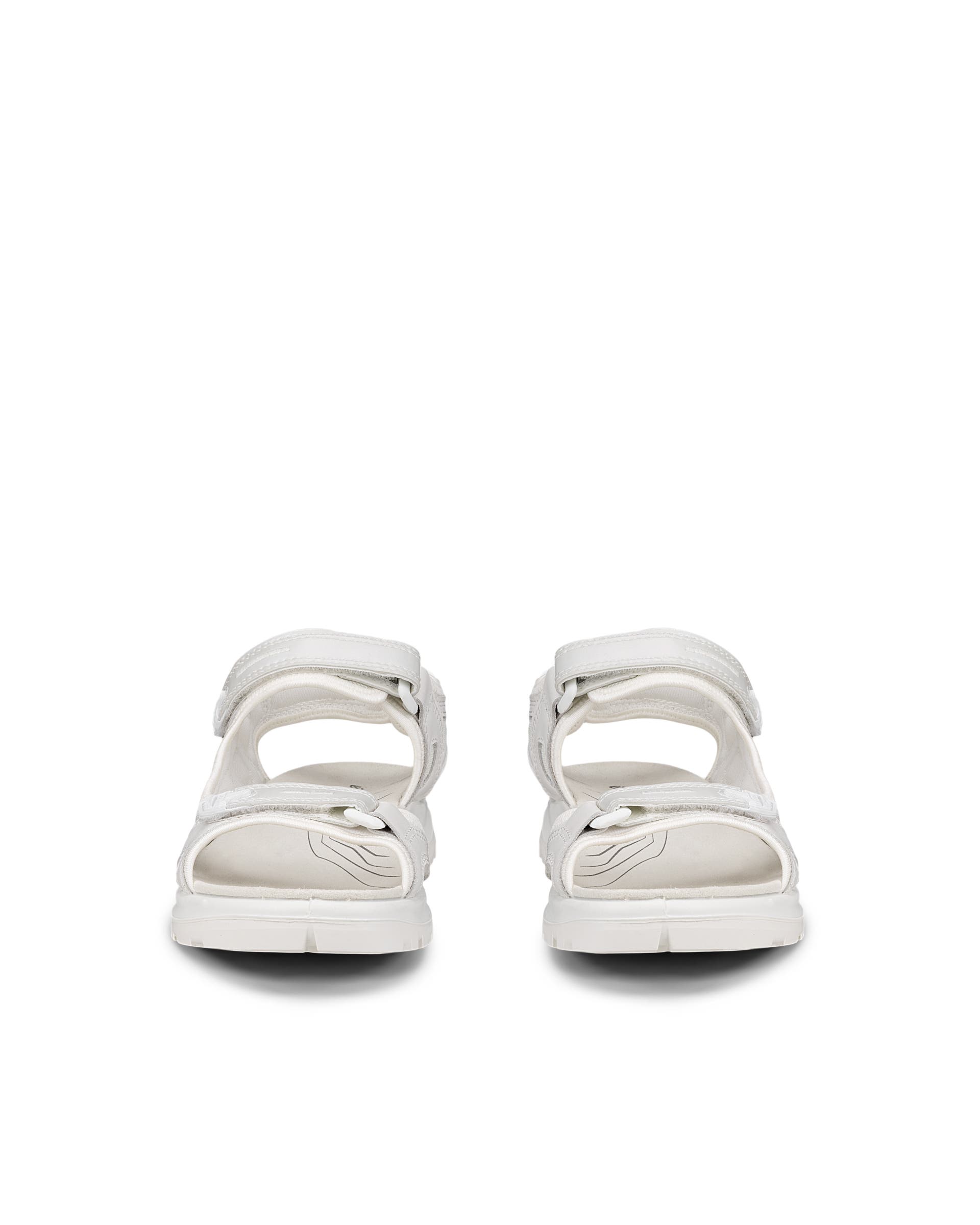 ECCO Women's Yucatan Sandals - White - Front pair