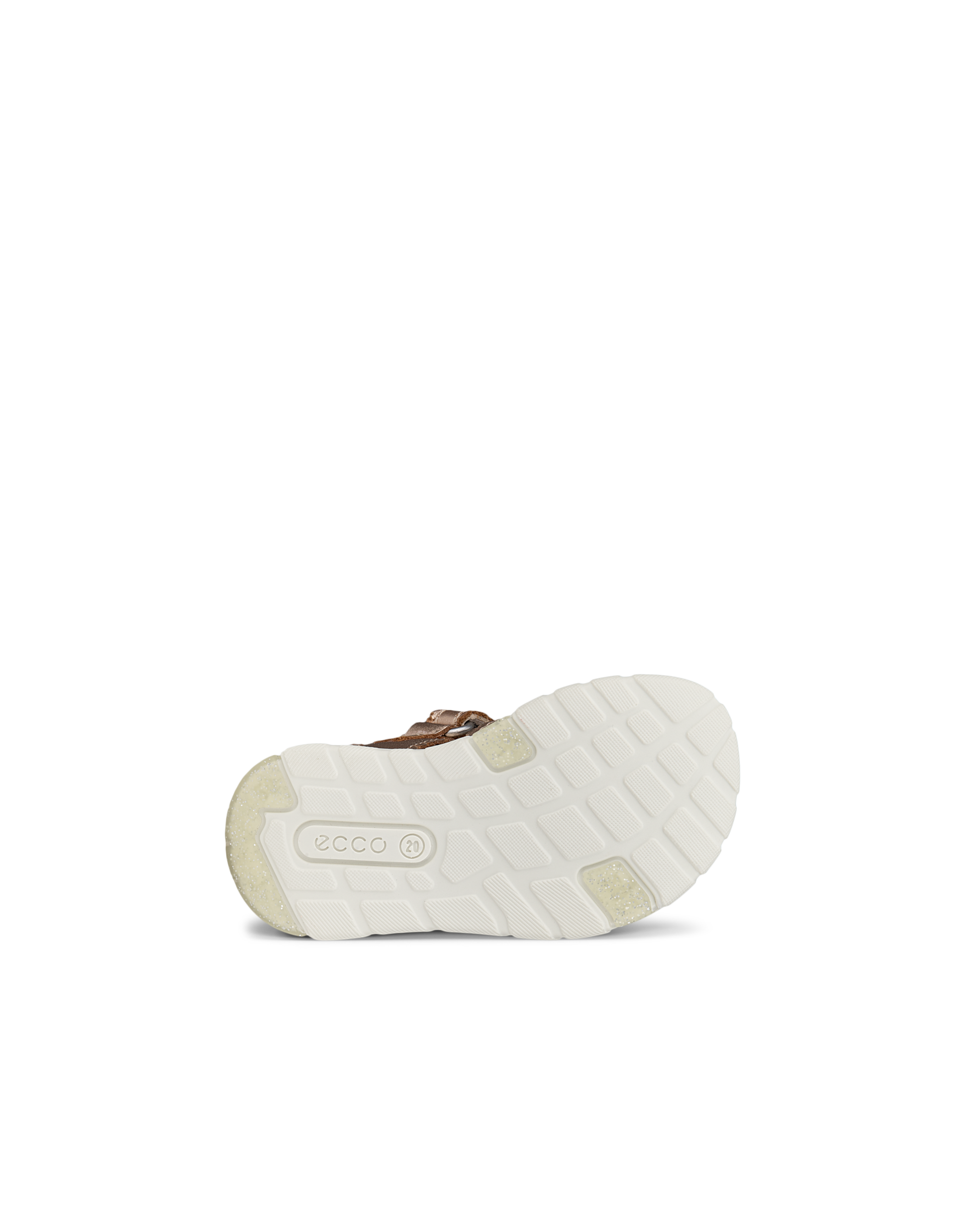 ECCO MINI STRIDE SANDAL — Gold