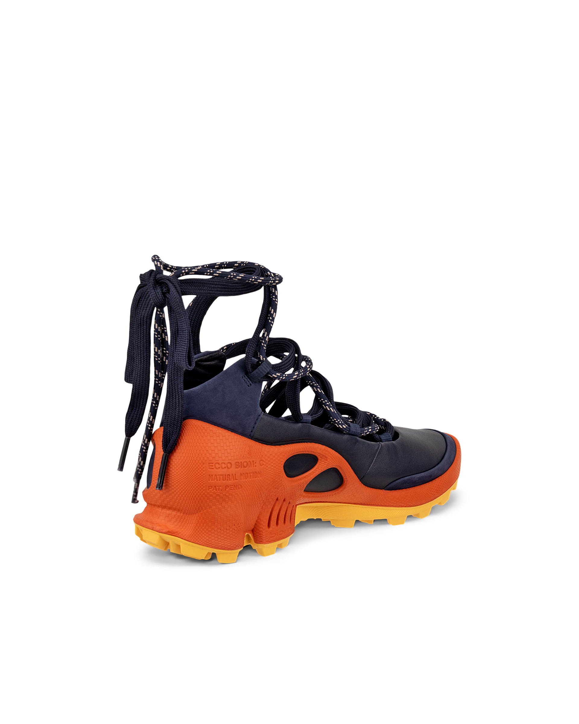 ECCO BIOM C Trail ウィメンズ レザーアウトドアスニーカー | ブルー