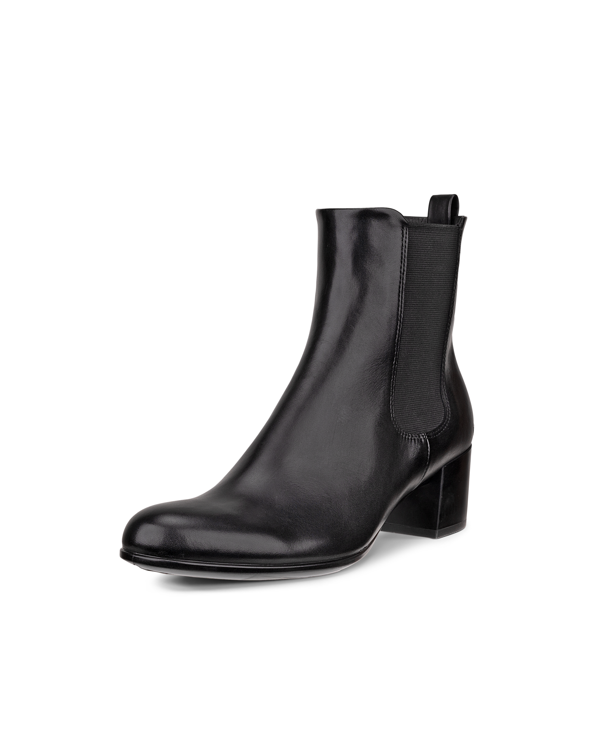 Women's ECCO Dress Classic 35 Leather Chelsea Heeled Boot | Black Women's ECCO Dress Classic 35 Leather Chelsea Heeled Boot | Black
