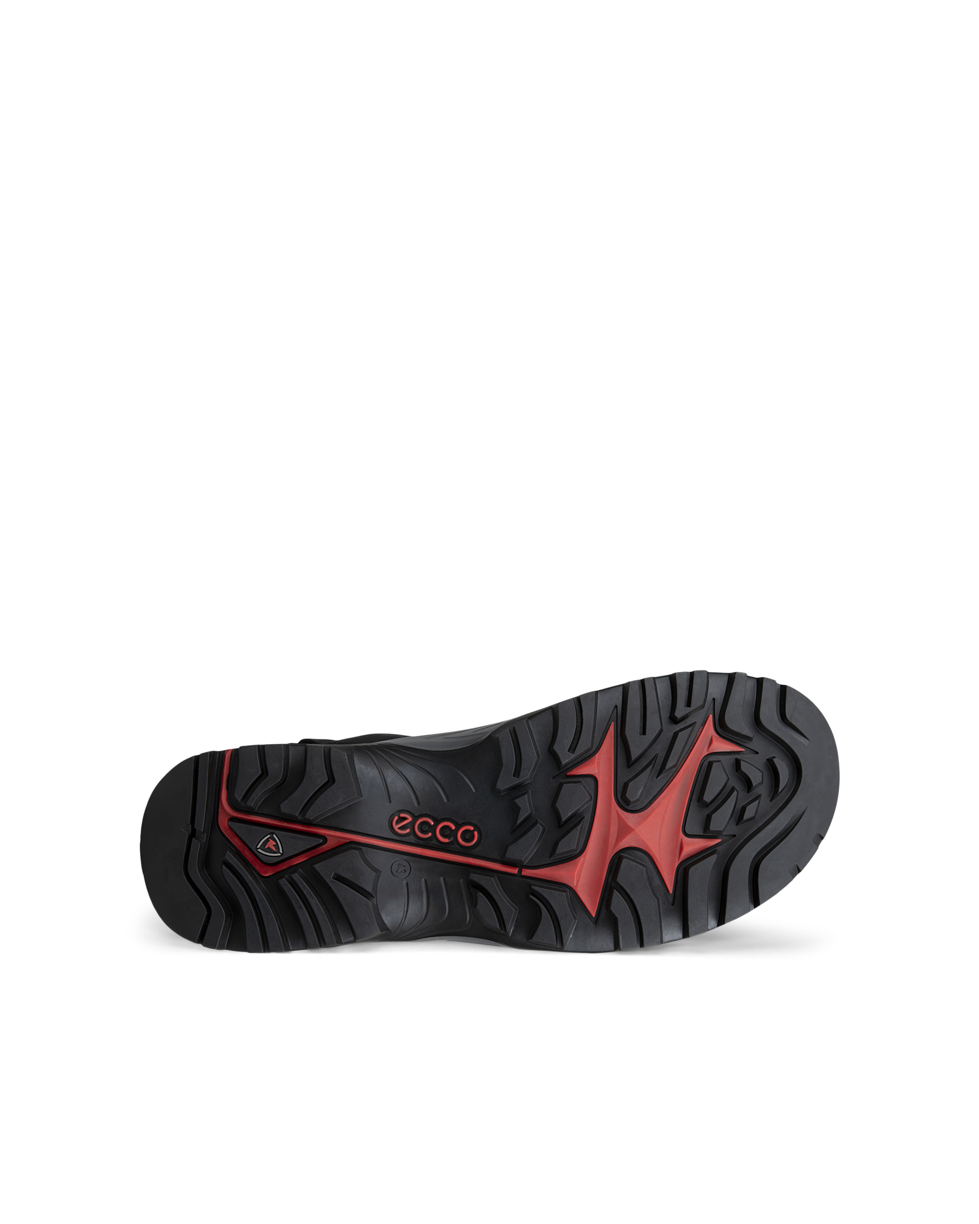 ECCO サンダル ブラック ECCO OFFROAD MEN メンズ レザーサンダル | ブラック