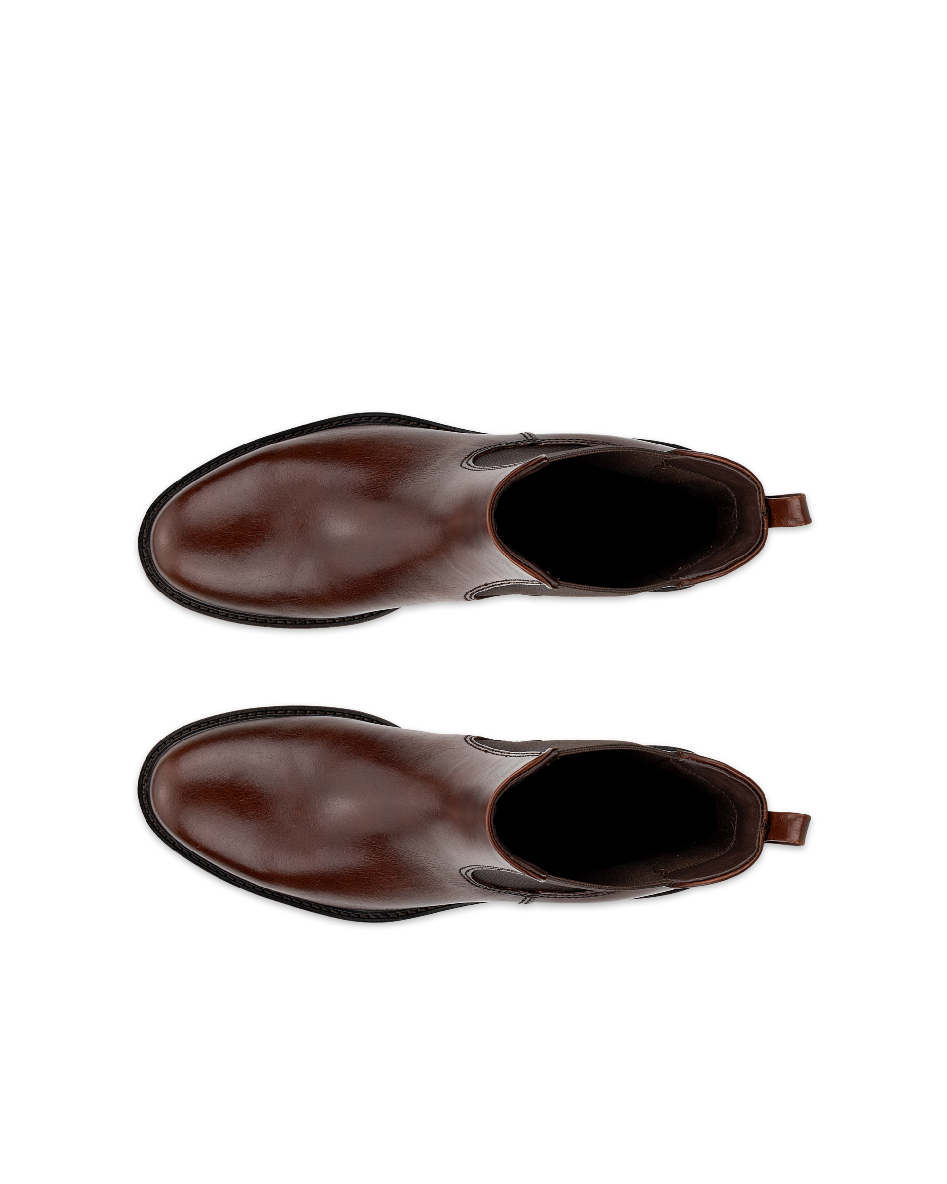 ECCO® Sartorelle 25 odiniai „Chelsea“ stiliaus batai moterims - Ruda - Top left pair