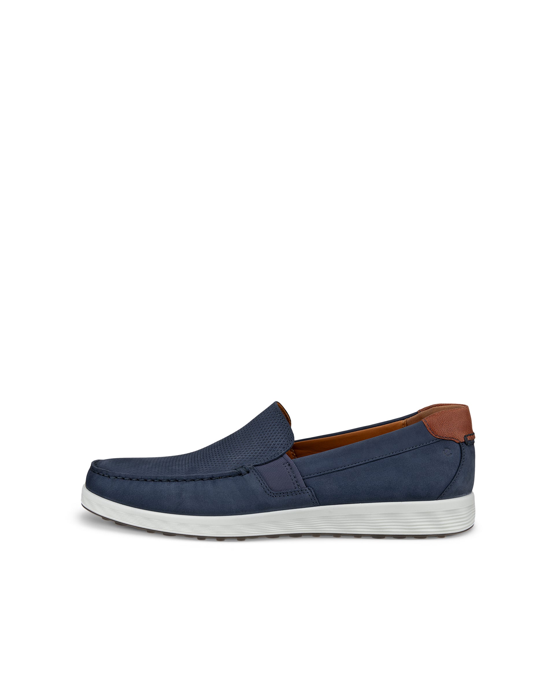 Men's ECCO® S Lite Moc Nubuck Moccasin | Blue