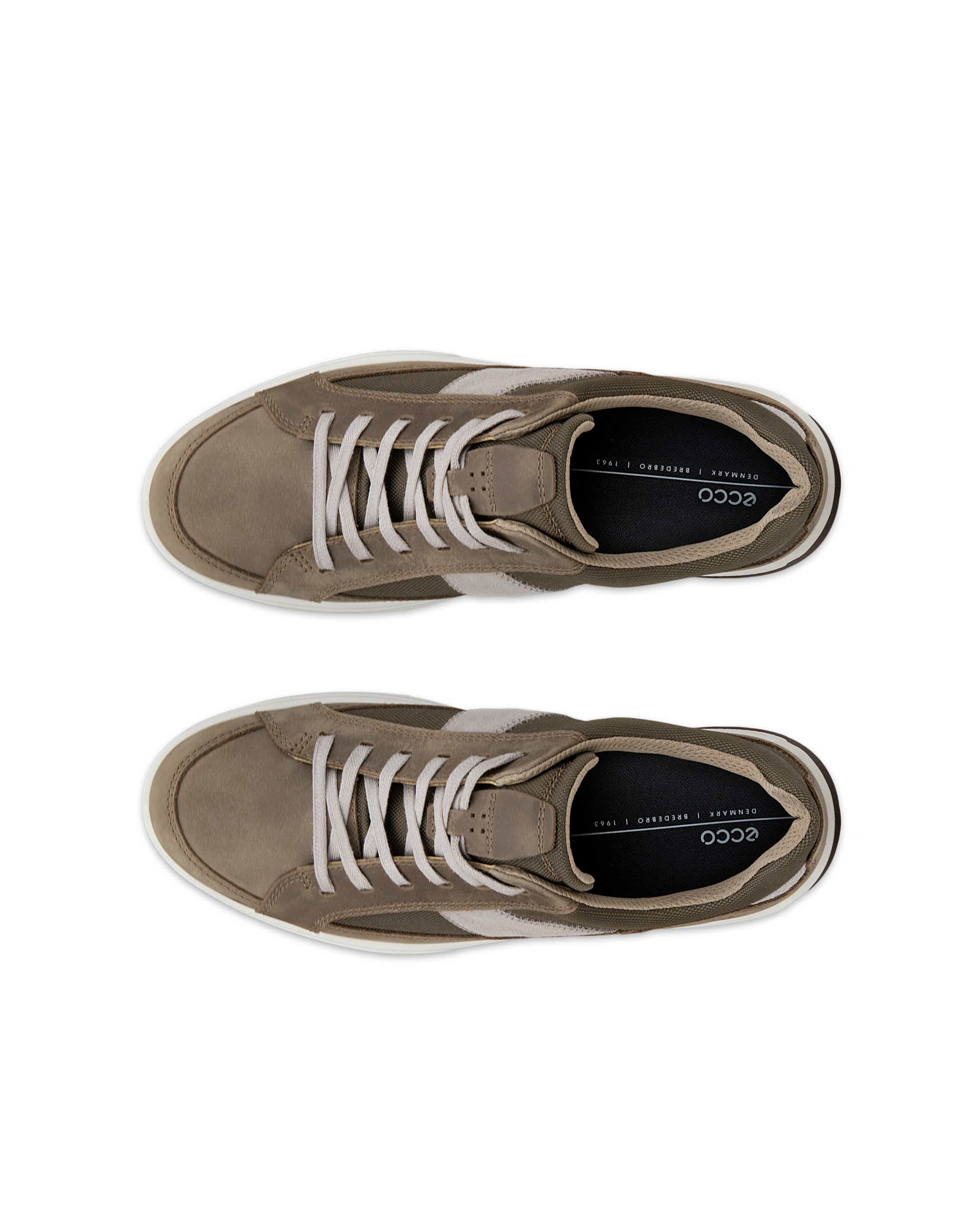 ECCO® BYWAY 2.0 Herren Textilsneaker - Braun - Top left pair