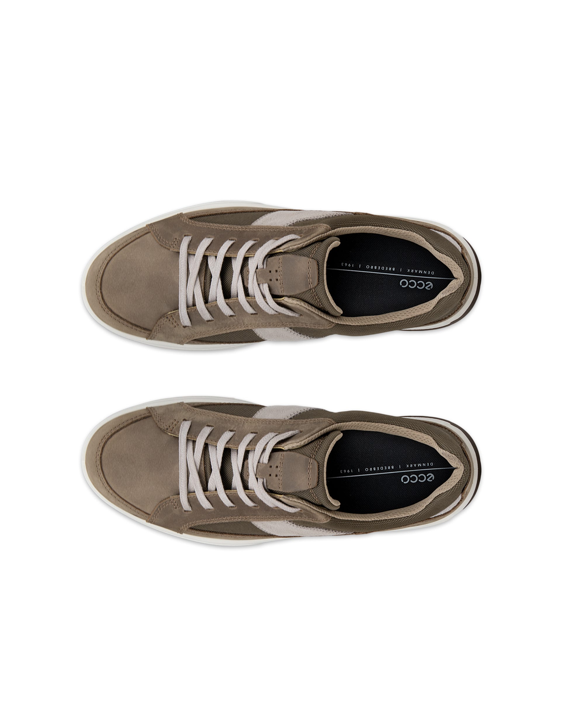 ECCO® BYWAY 2.0 Herren Textilsneaker - Braun - Top left pair