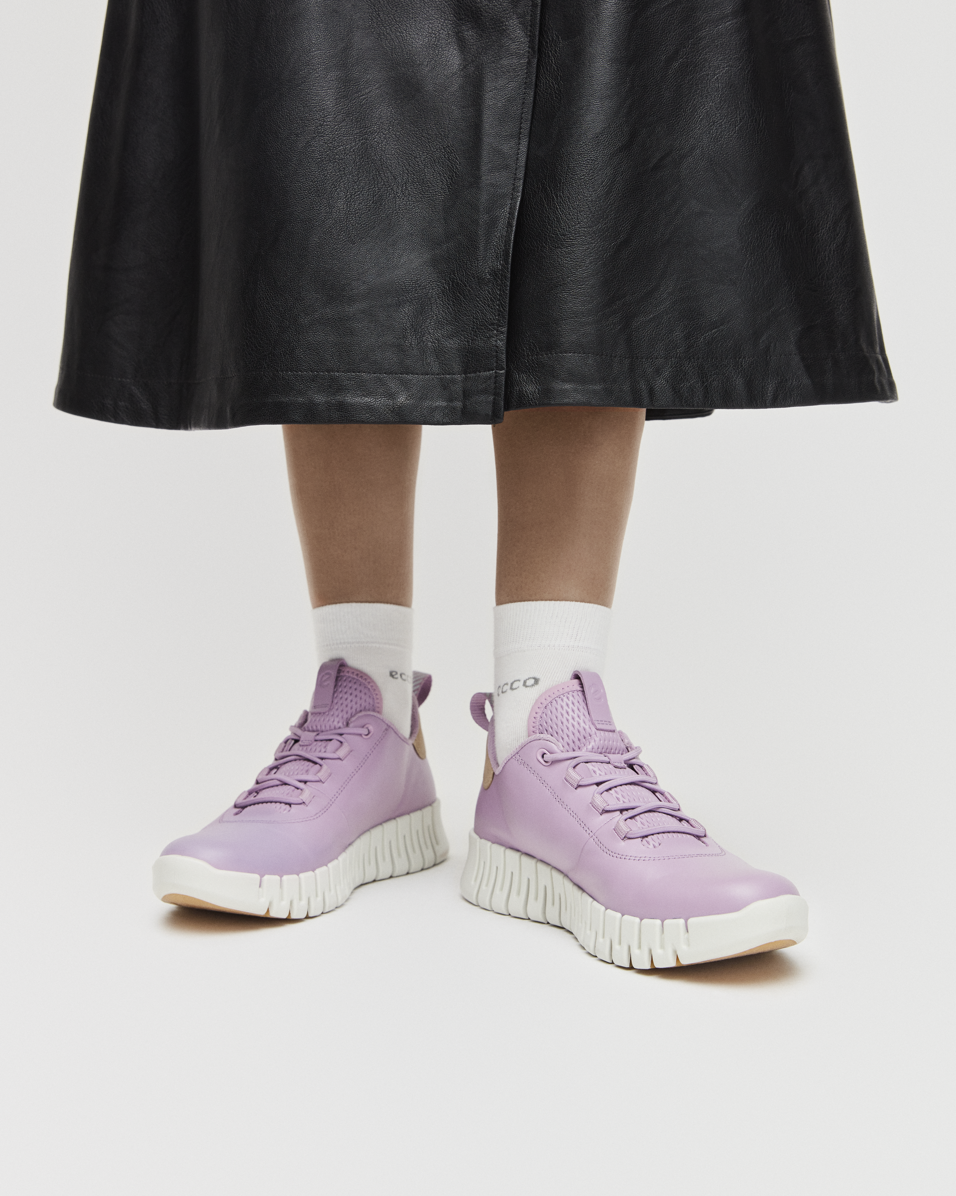 ECCO Longlife Ankle Cut — White