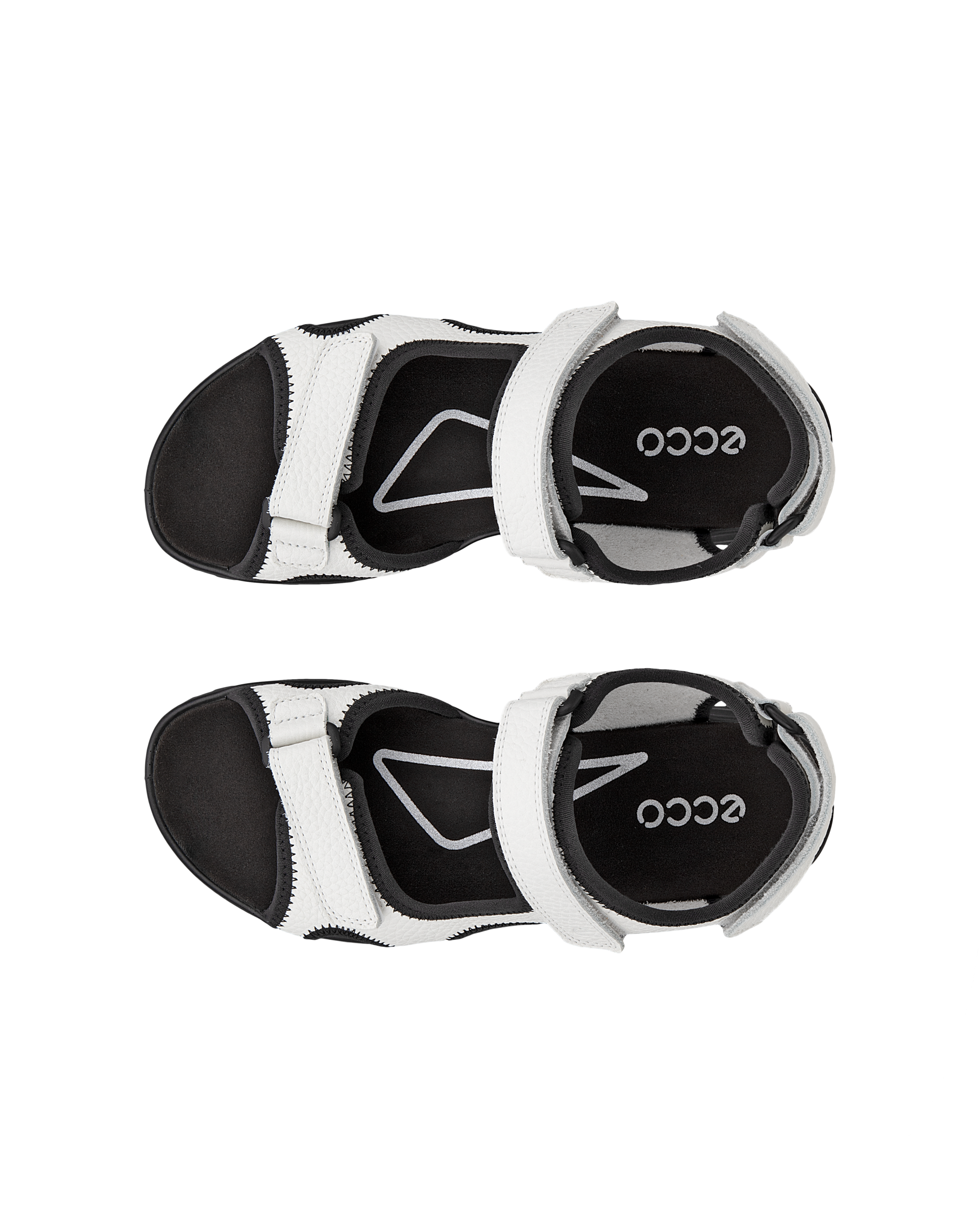 ECCO HIKE W SANDAL 3 STRAPS — Biały