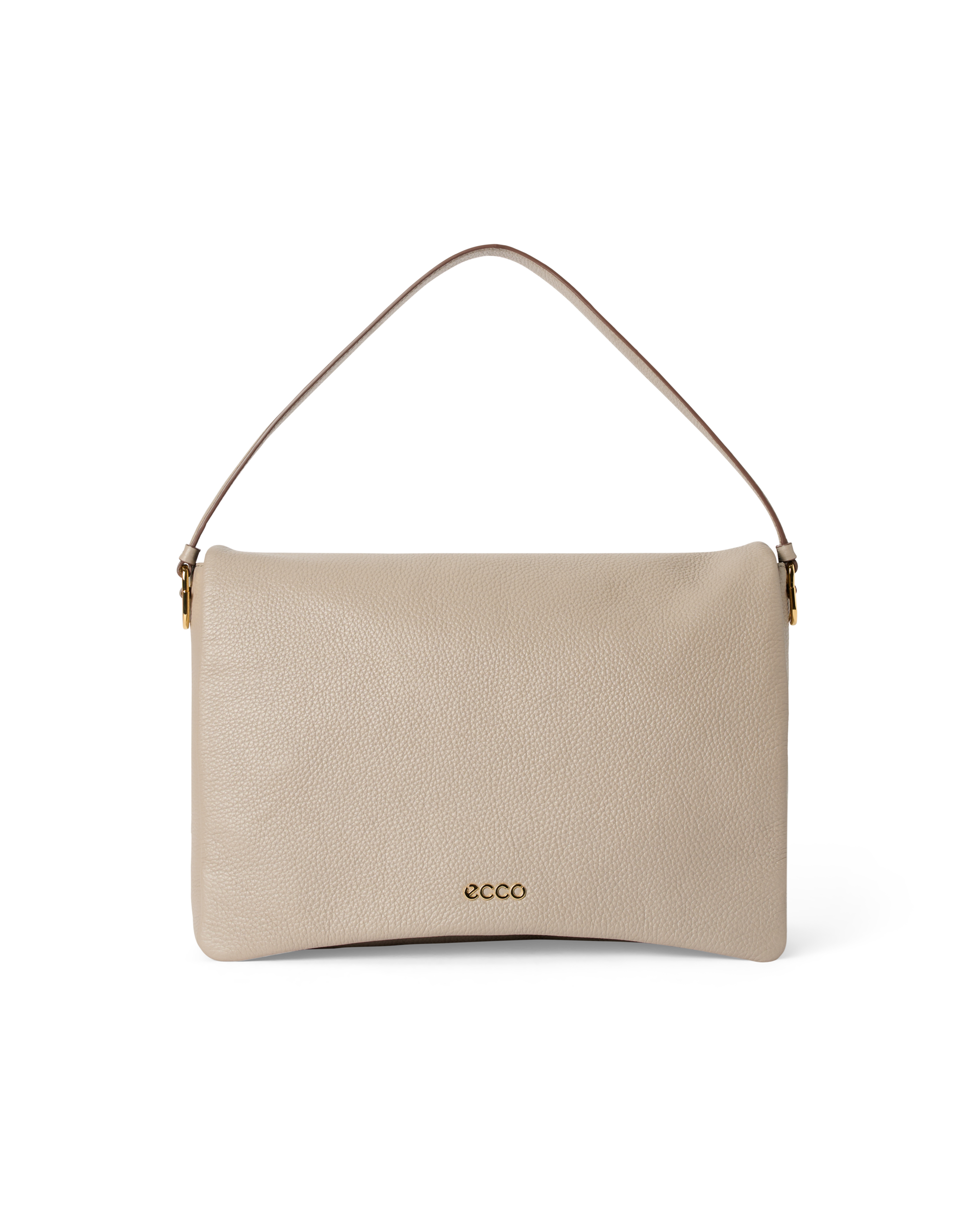 ECCO Pinch Bag XL レザーピンチバッグ | ベージュ