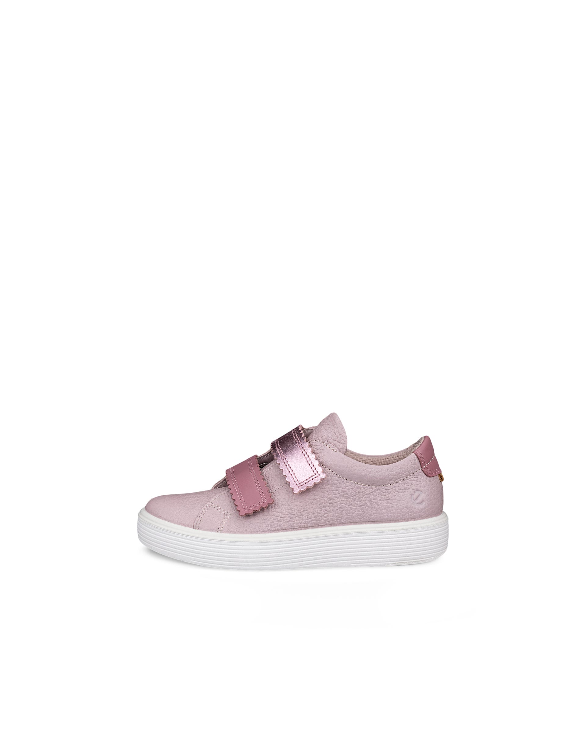 ECCO® SOFT 60 Skinnsneaker barn - Rosa - Outside