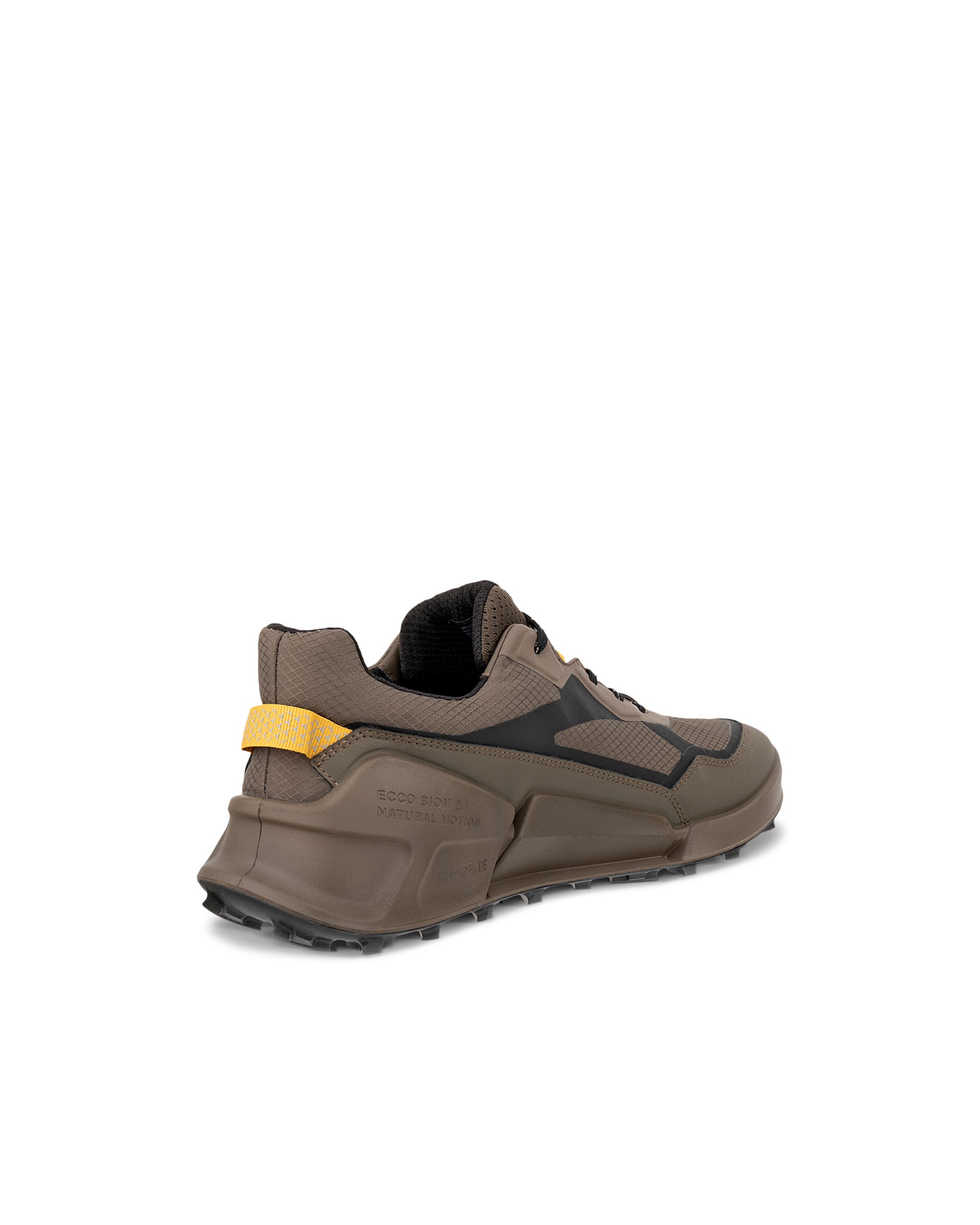 ECCO® BIOM 2.1 X MOUNTAIN Hög hikingsko i textil med Gore-Tex herr - Brun - Back