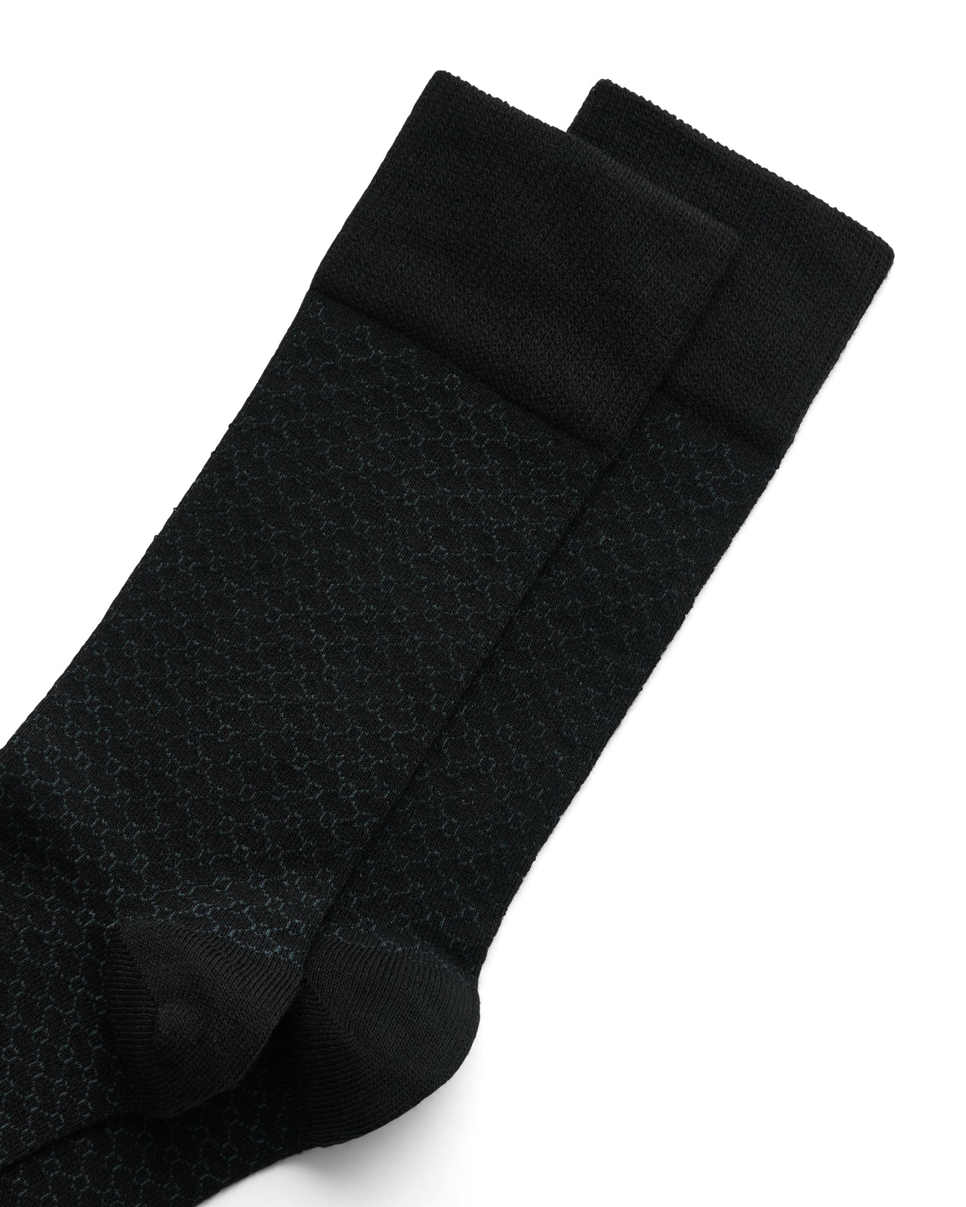 ECCO® Classic Herren Halbhohe Socken - Schwarz - Detail-1