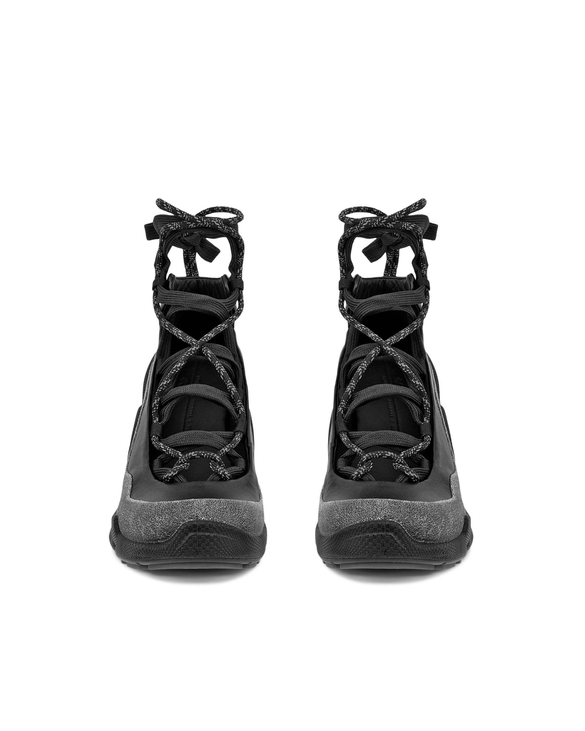 ECCO BIOM C 65 ウィメンズ レザーブーツ | ブラック