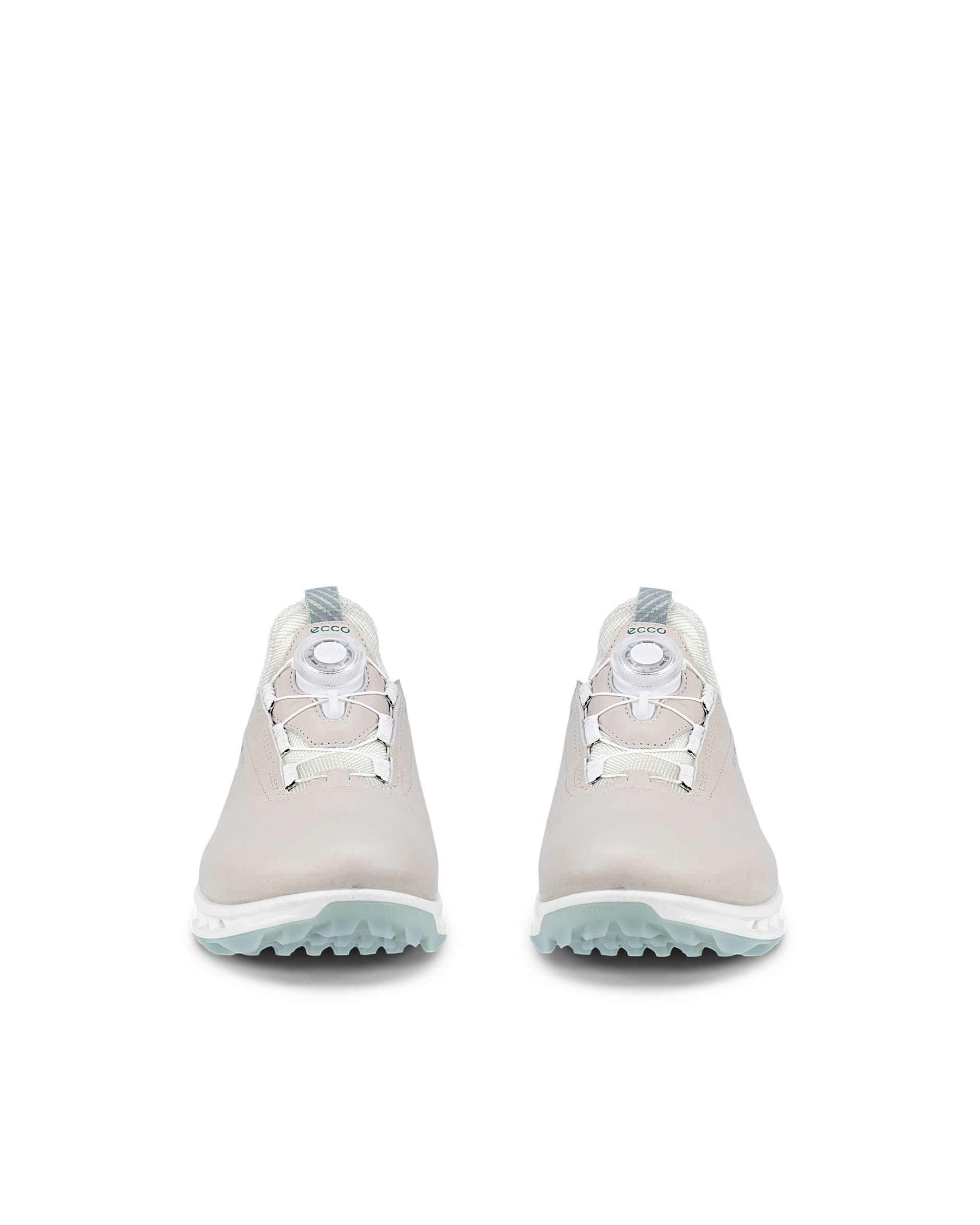 ECCO Golf BIOM C4 BOA ウィメンズ レザーGore-Texゴルフシューズ - グレー - Front pair