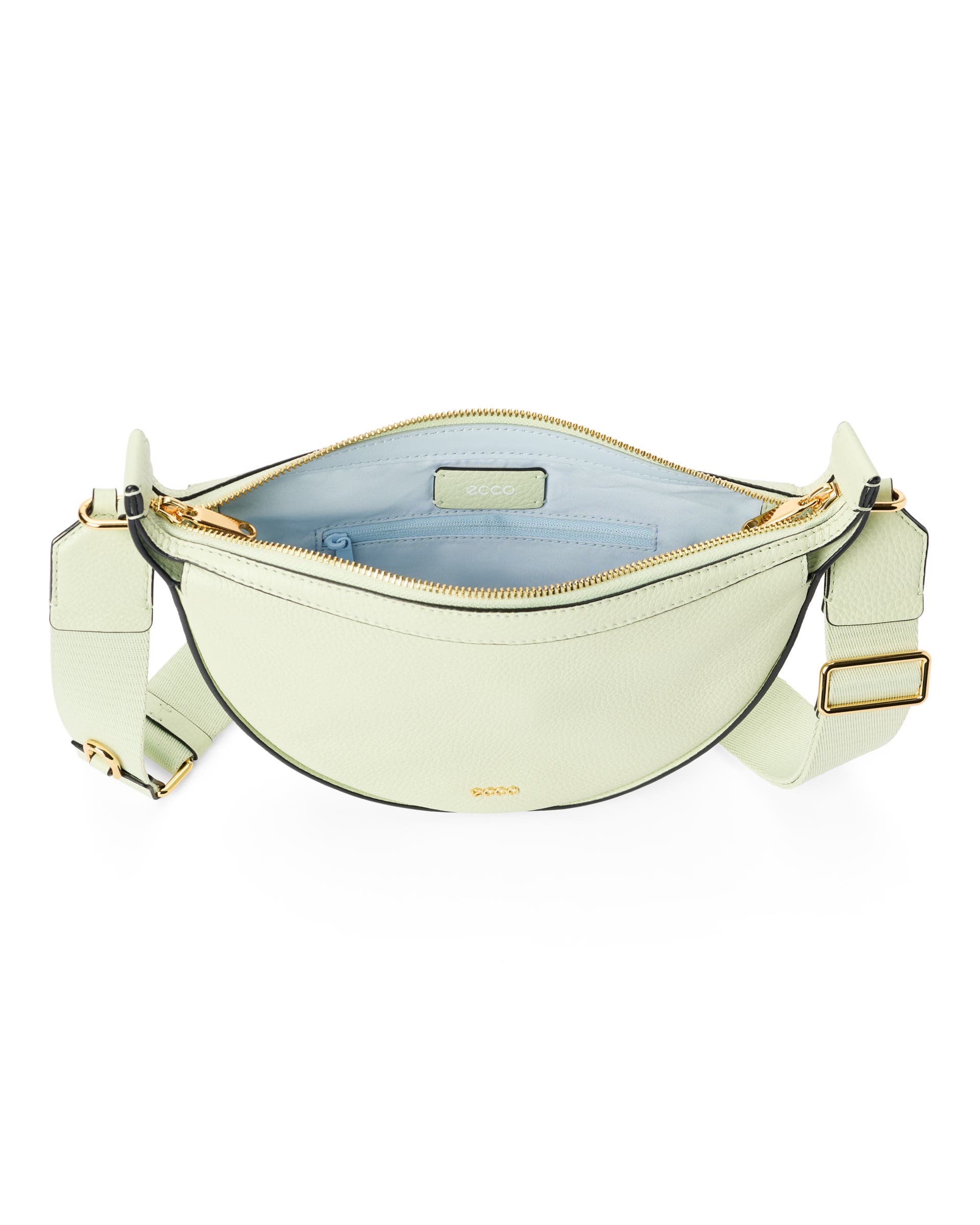 ECCO Fortune Bag S レザーショルダーバッグ - グリーン - Inside