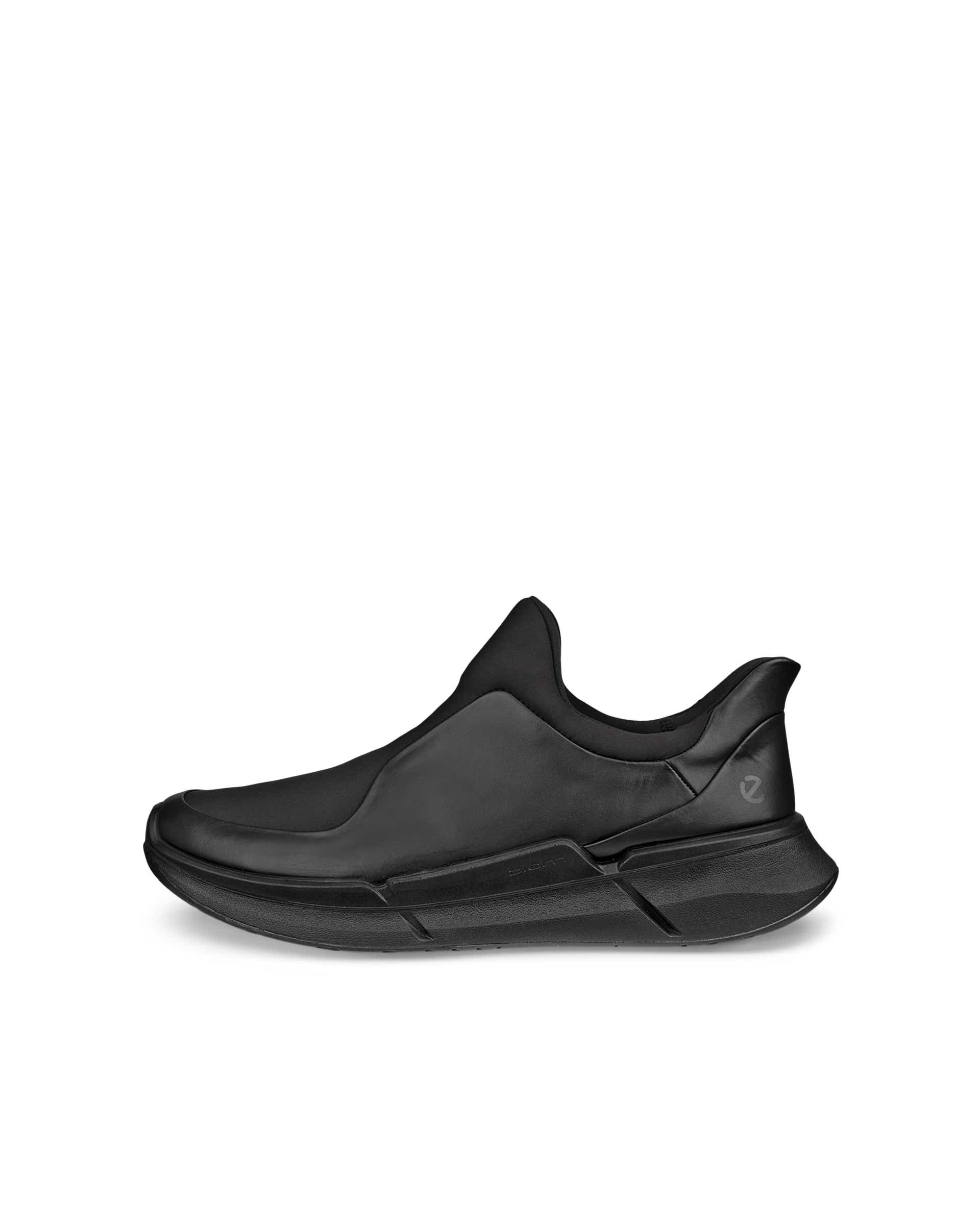 ECCO® Biom 2.0 Herren Slip-On-Sneaker aus Leder - Schwarz - Outside