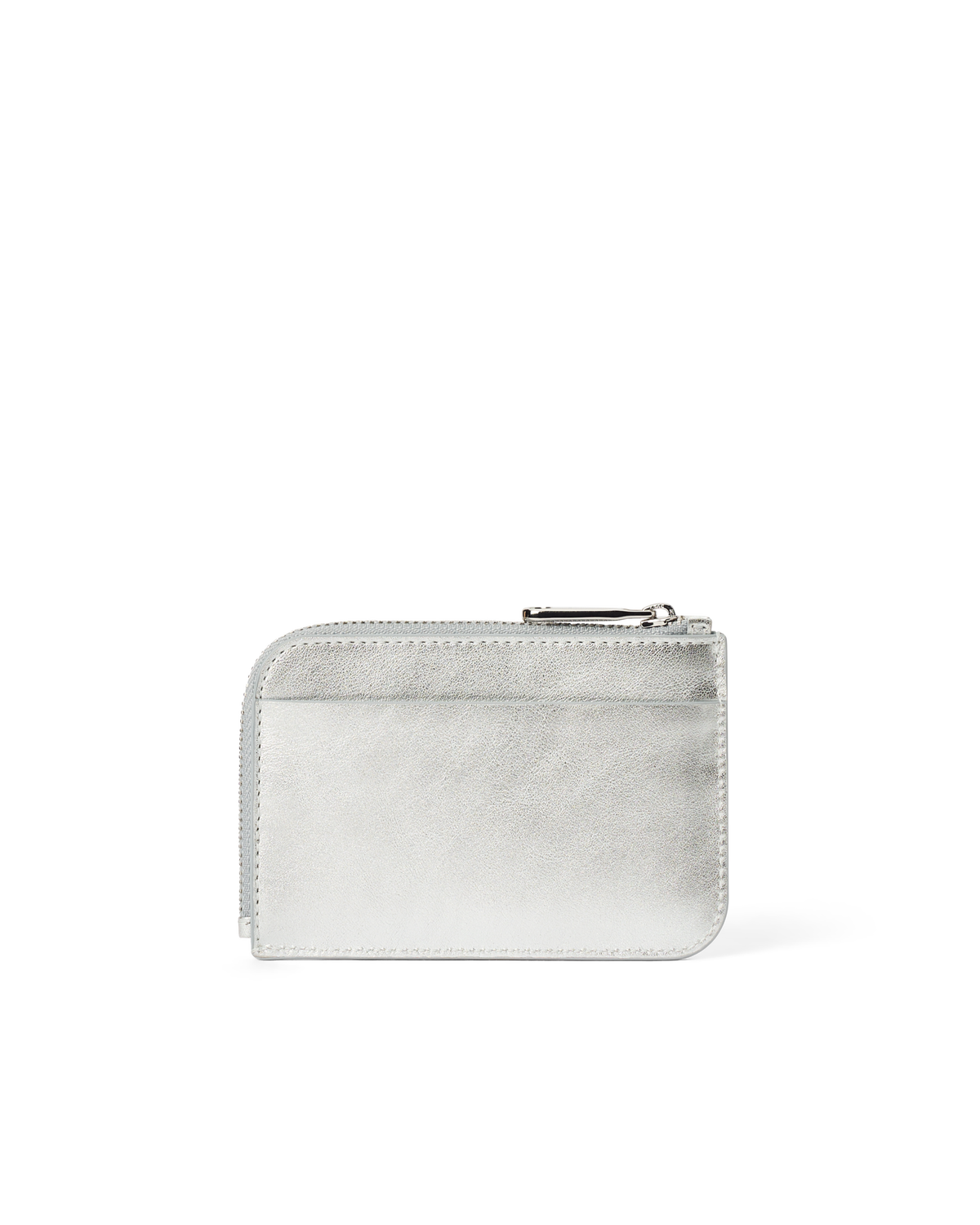 ECCO Card Case Zipped — Silver