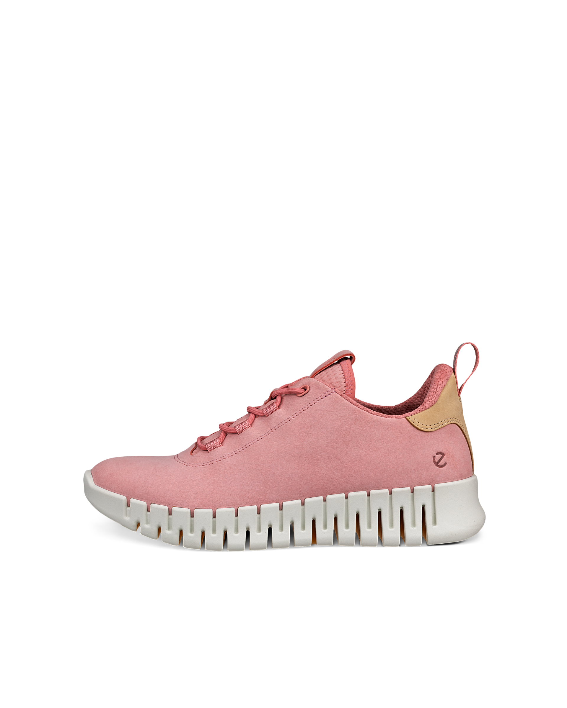 ECCO® Gruuv Damen Ledersneaker - Rosa - Outside