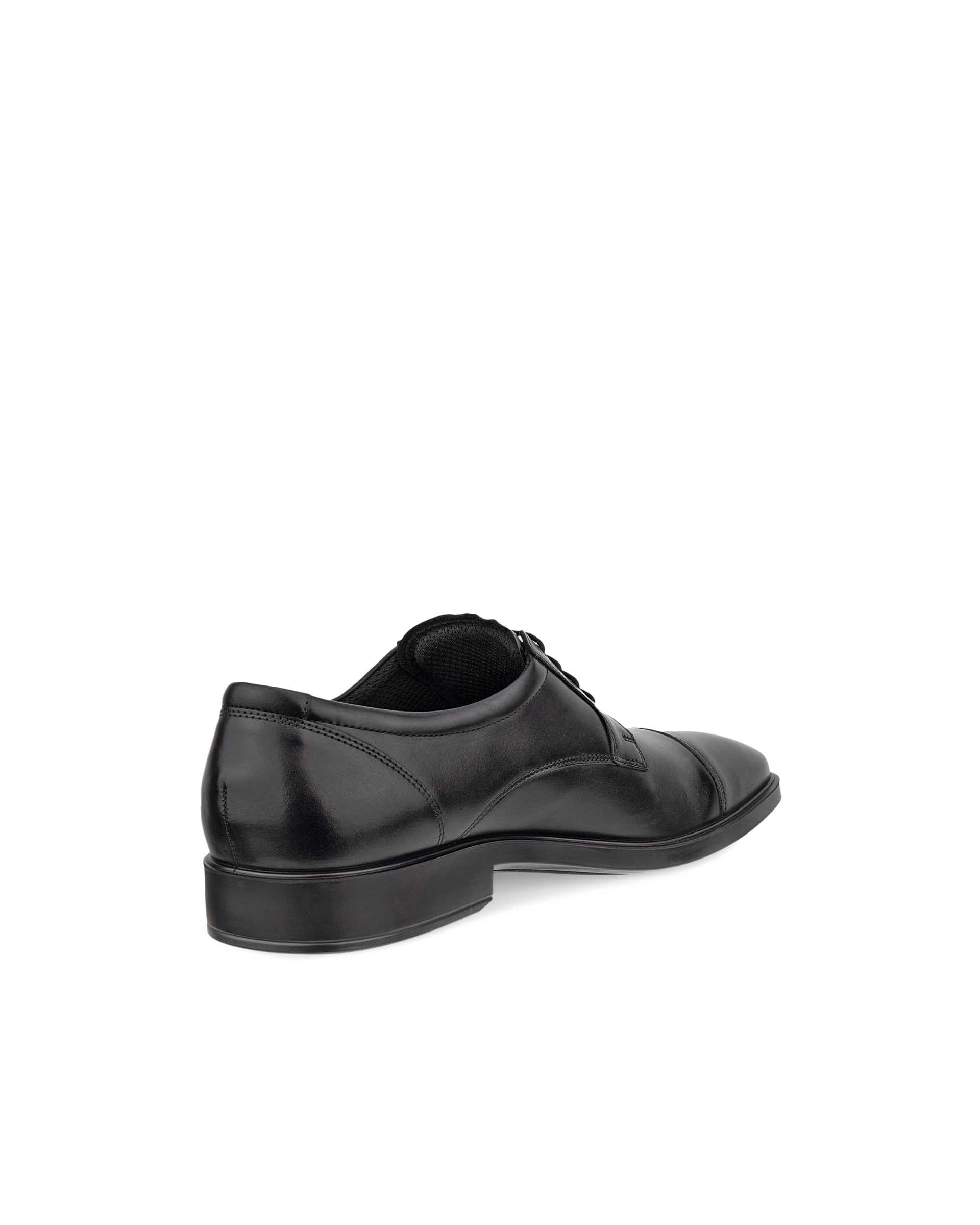 ECCO® METROPOLE MILAN Herren Derbyschuhe aus Leder - Schwarz - Back